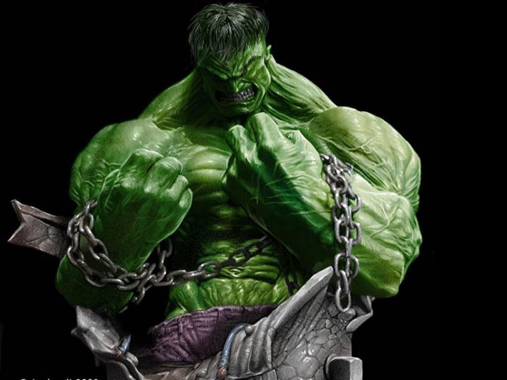 Fondo de pantalla de Hulk 1024x768