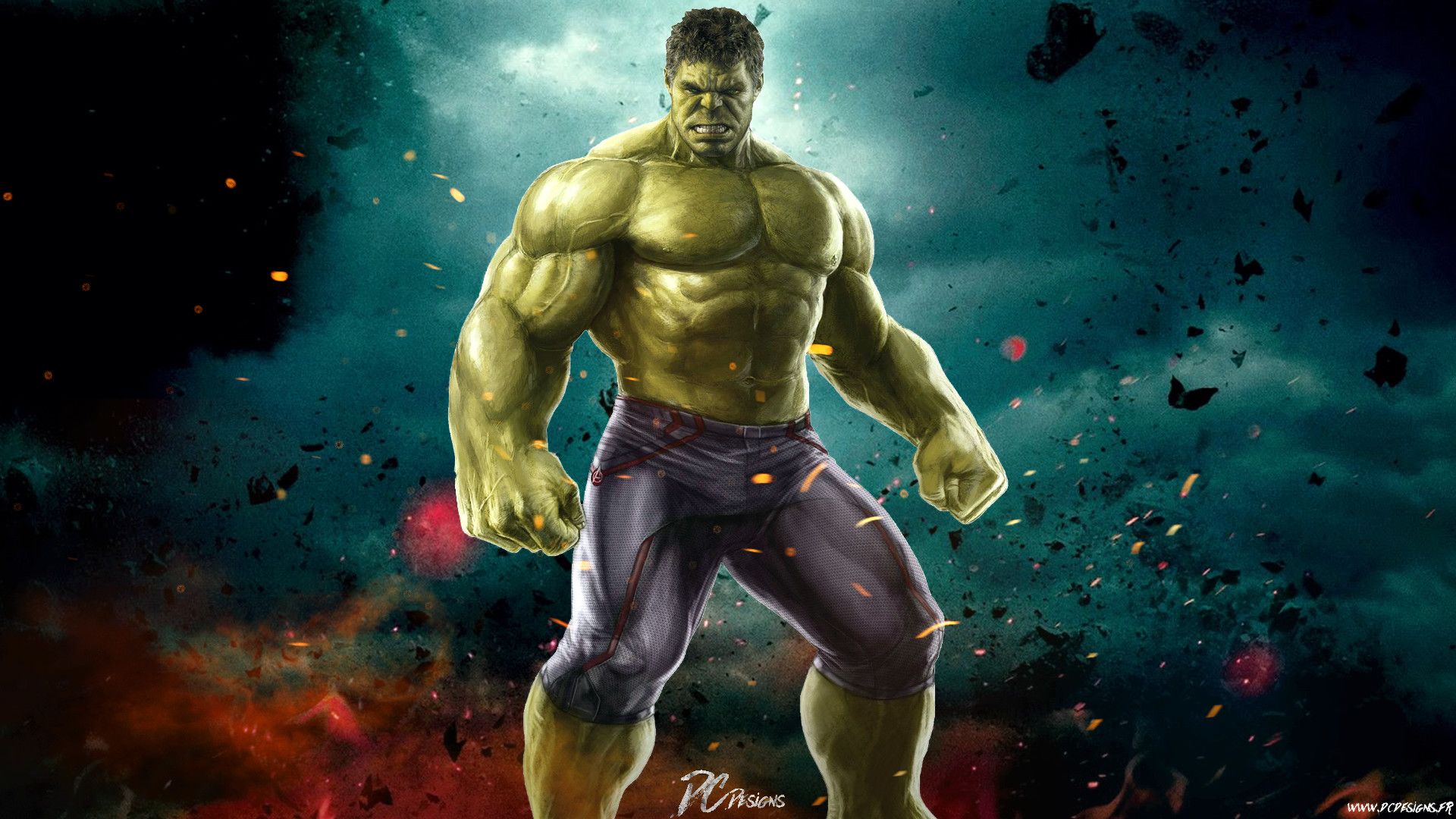 Fondo de pantalla de Hulk 1920x1080