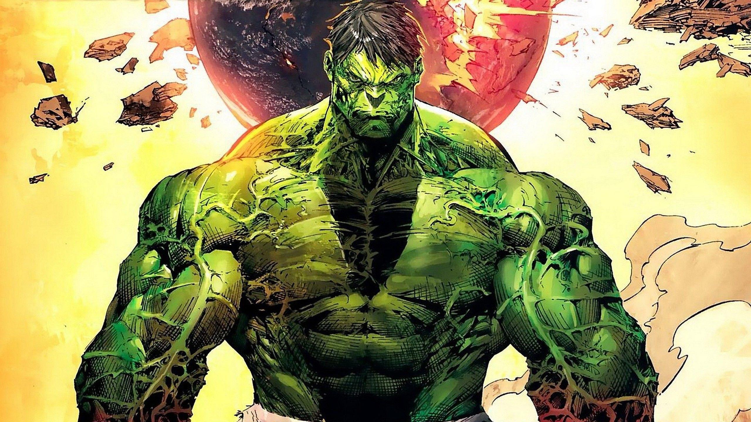 Fondo de pantalla de Hulk 2560x1440