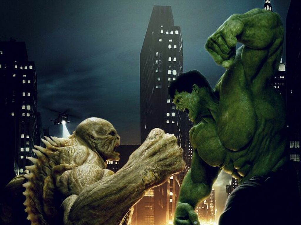 Fondo de pantalla de Hulk 1024x768