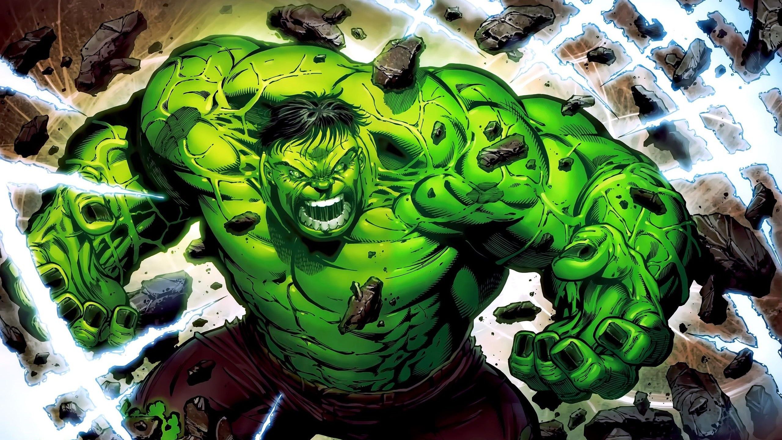Fondo de pantalla de Hulk 2560x1440