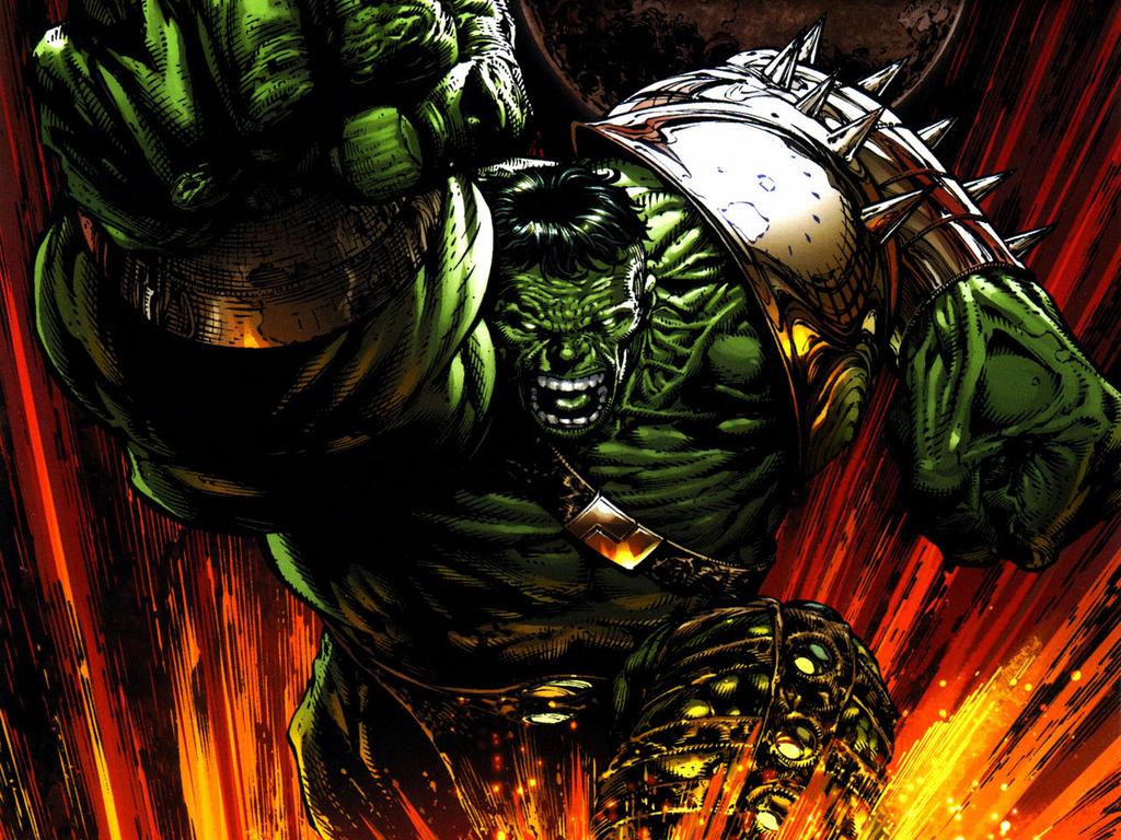 Fondo de pantalla de Hulk 1024x768