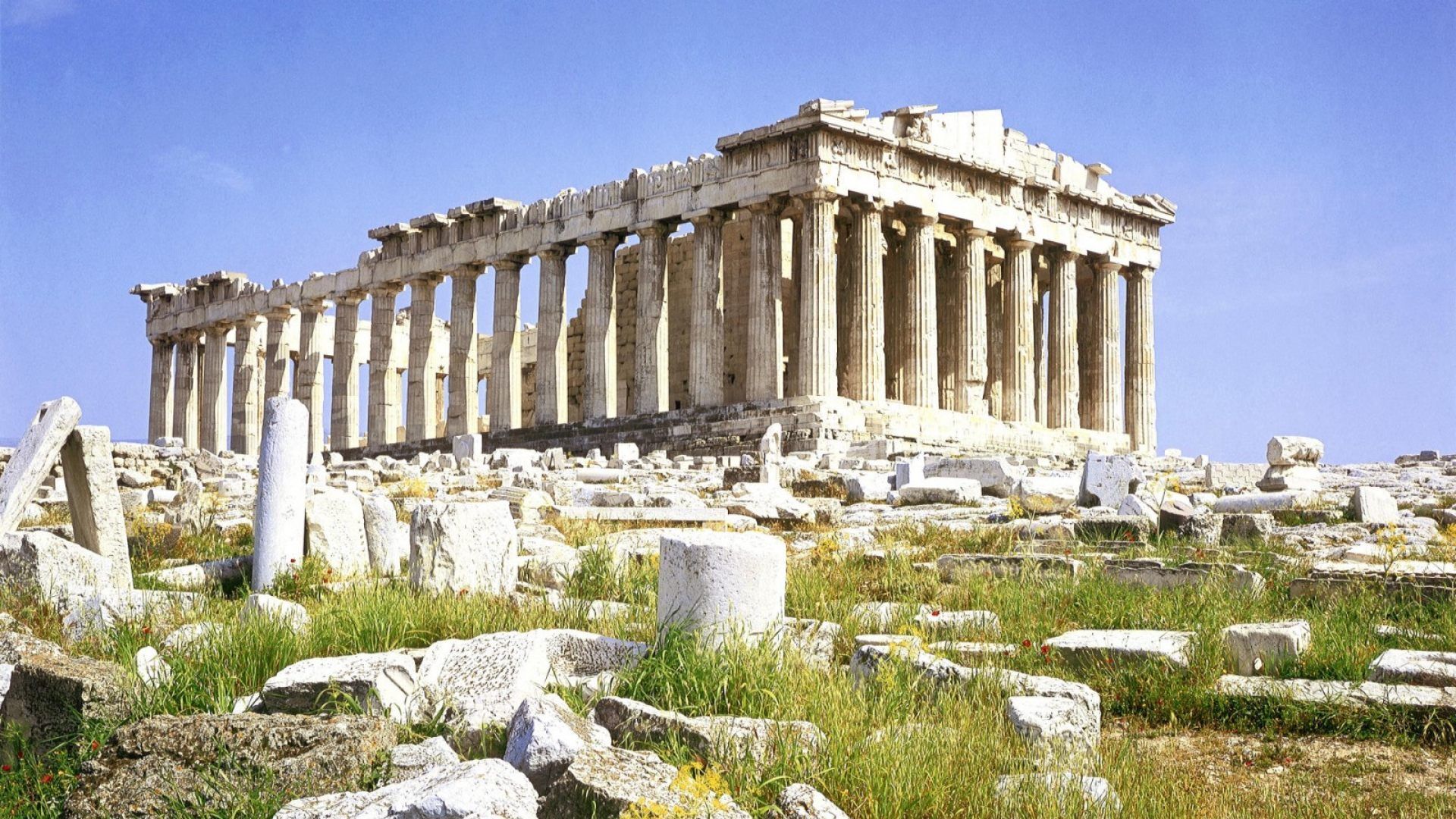 Fondo de pantalla de Atenas 1920x1080