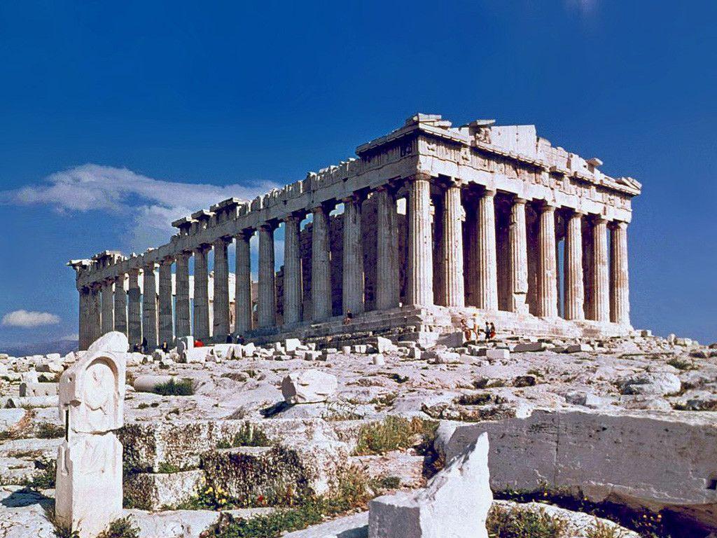 Fondo de pantalla de Atenas 1024x768
