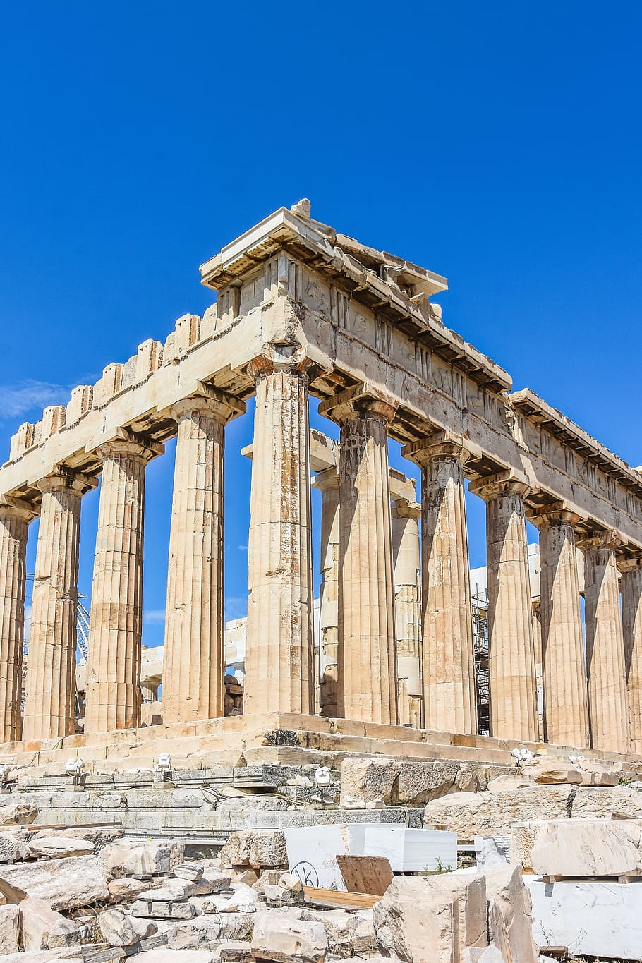 Fondo de pantalla de Atenas 910x1365