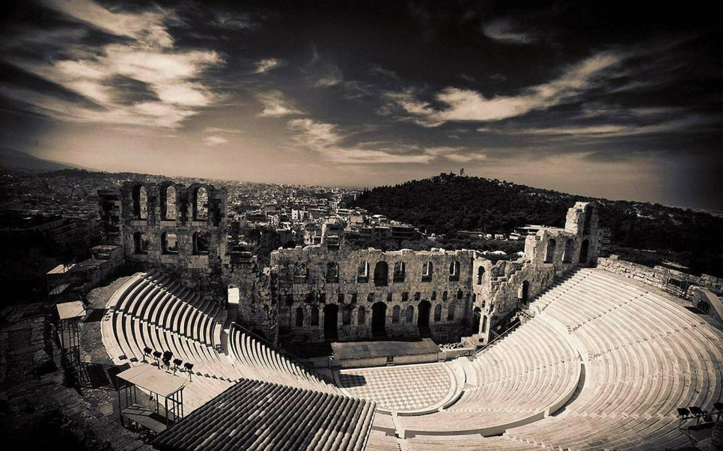 Fondo de pantalla de Atenas 1440x900