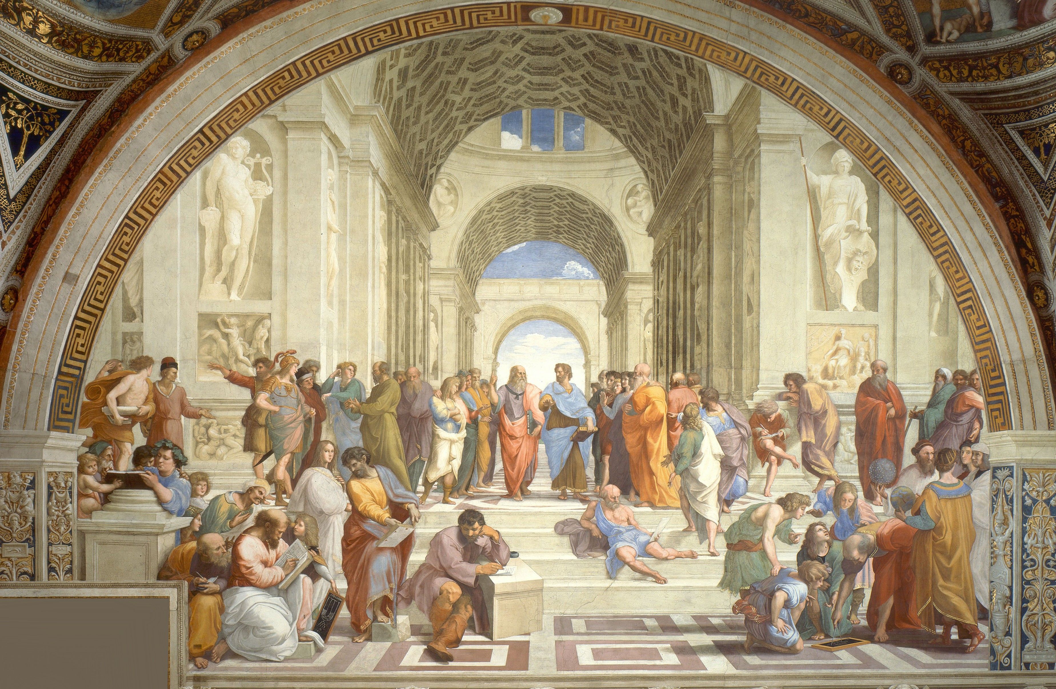 Fondo de pantalla de Atenas 3697x2414
