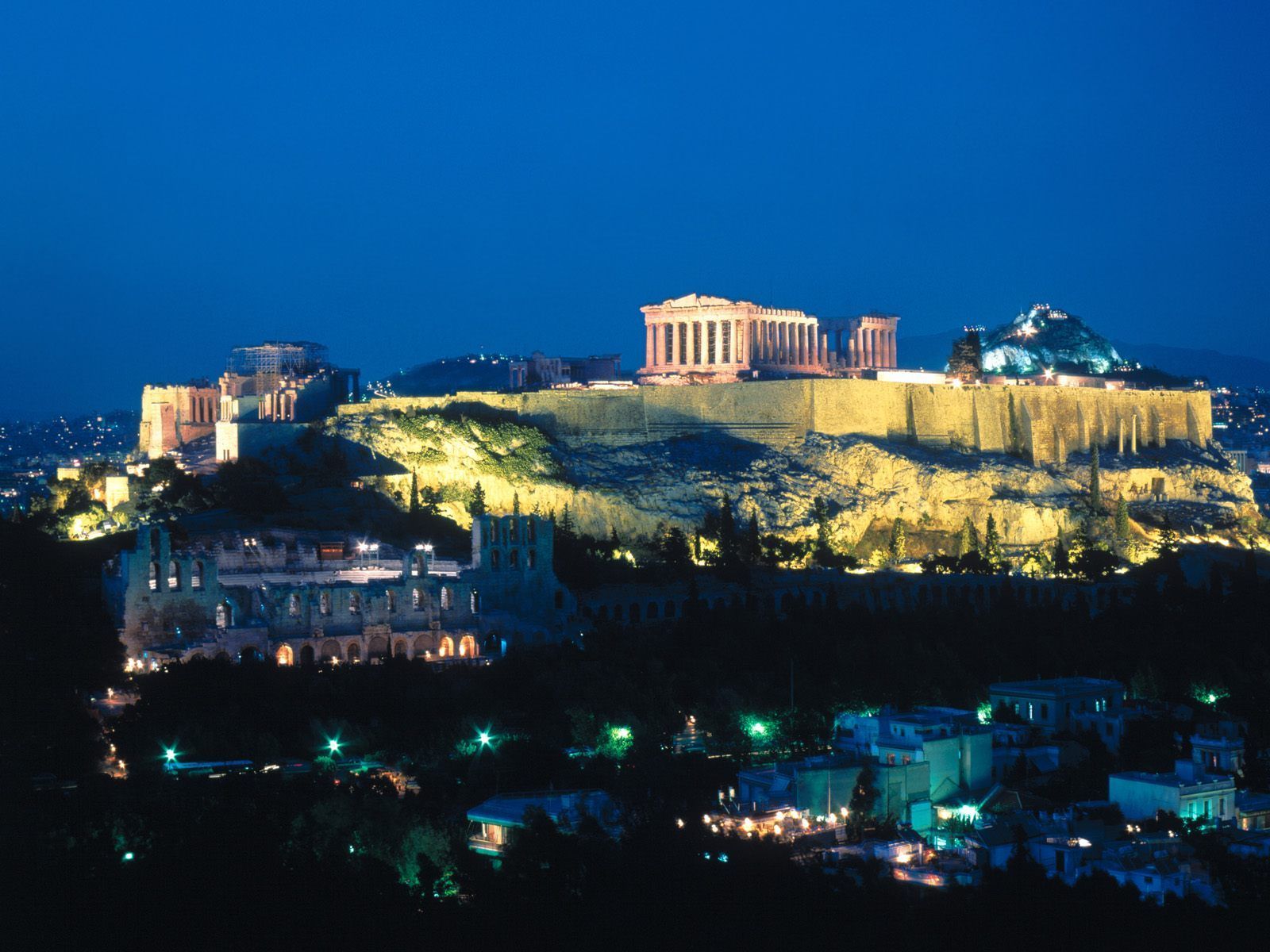 Fondo de pantalla de Atenas 1600x1200