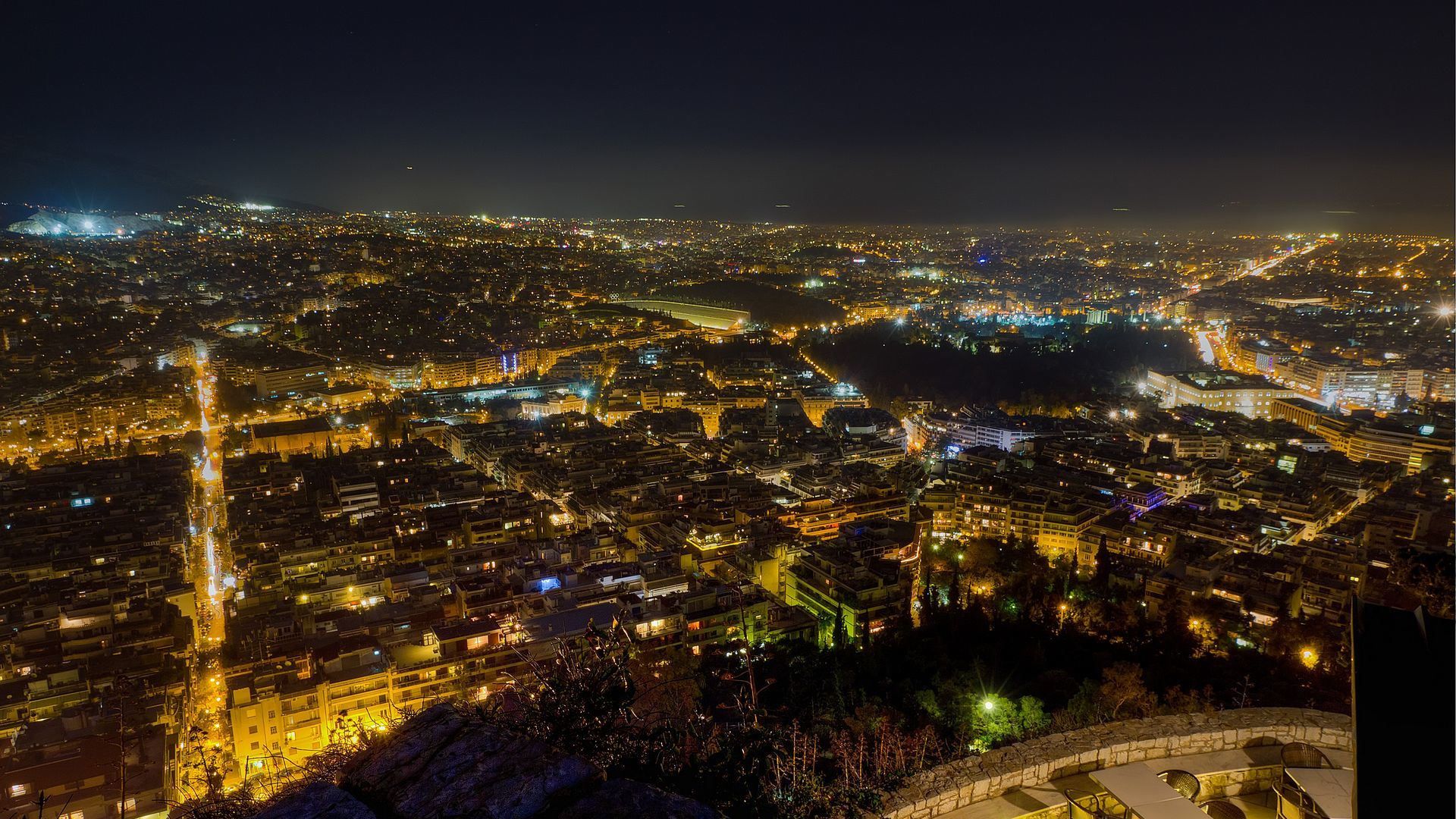 Fondo de pantalla de Atenas 1920x1080