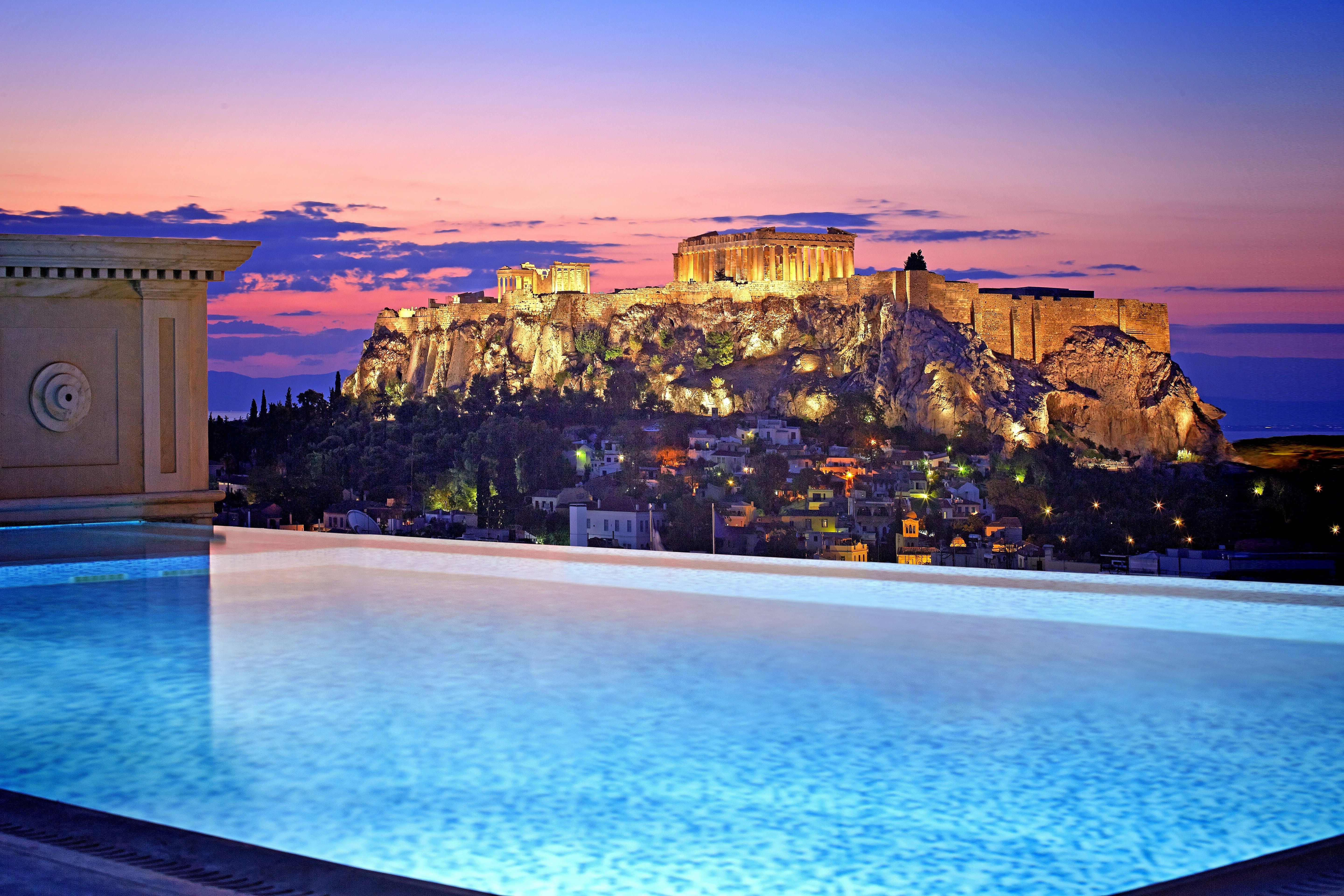 Fondo de pantalla de Atenas 5760x3840