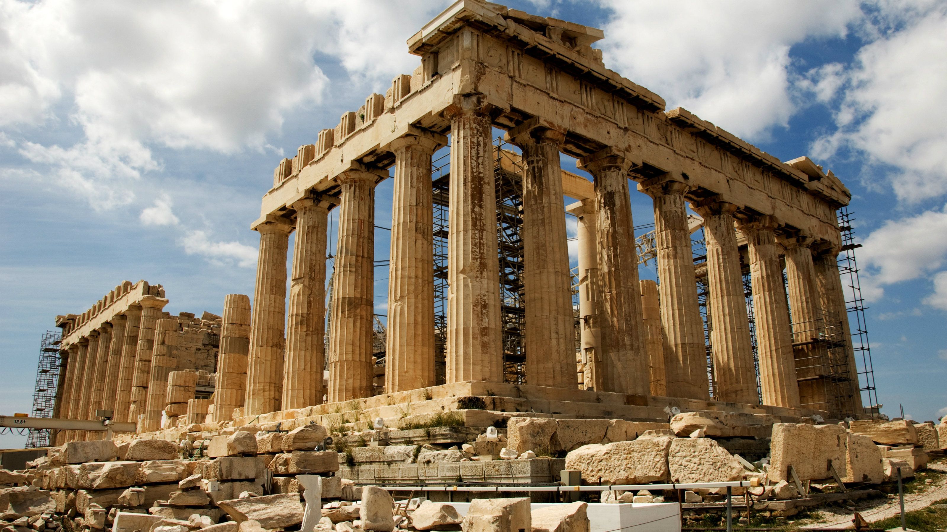 Fondo de pantalla de Atenas 3200x1800