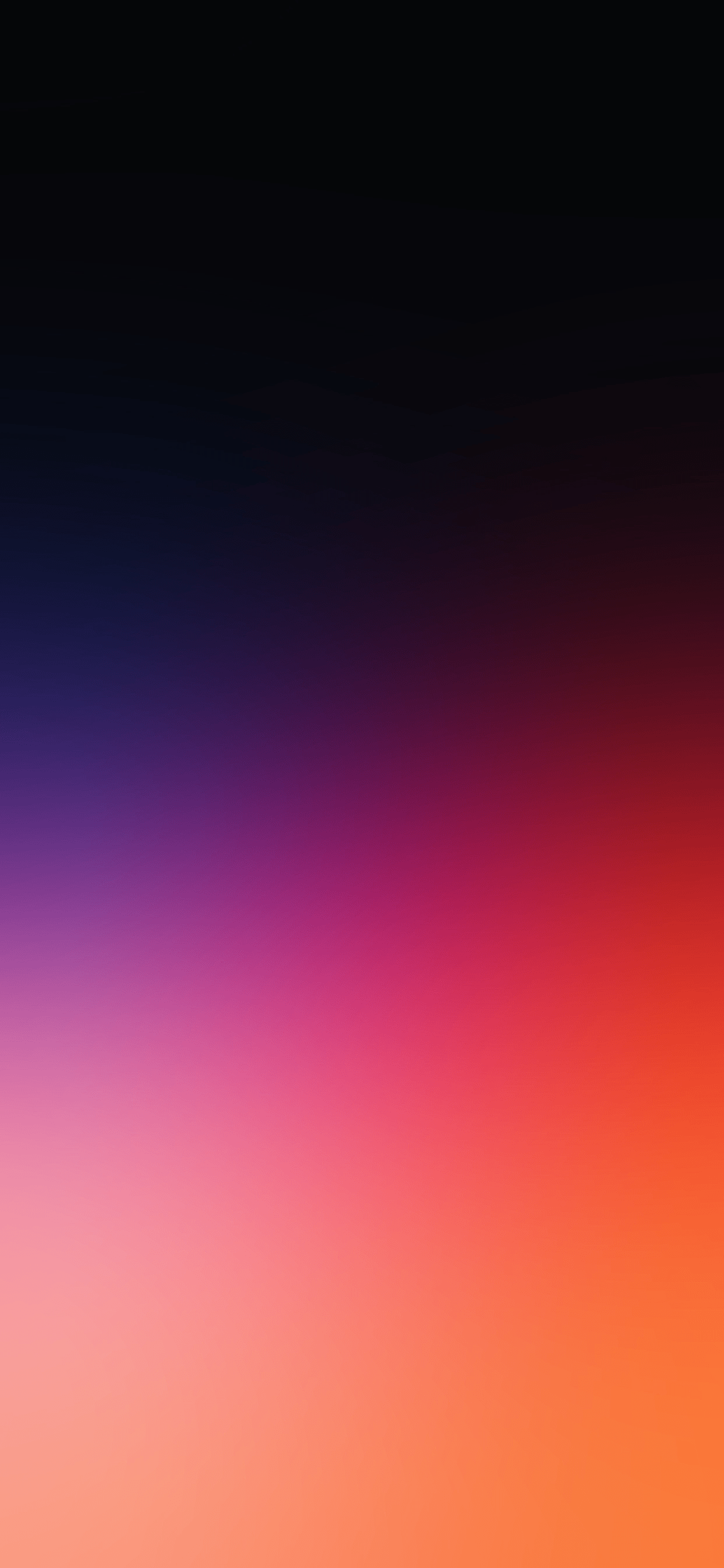 Verdadero negro con fondos de pantalla de degradados coloridos
