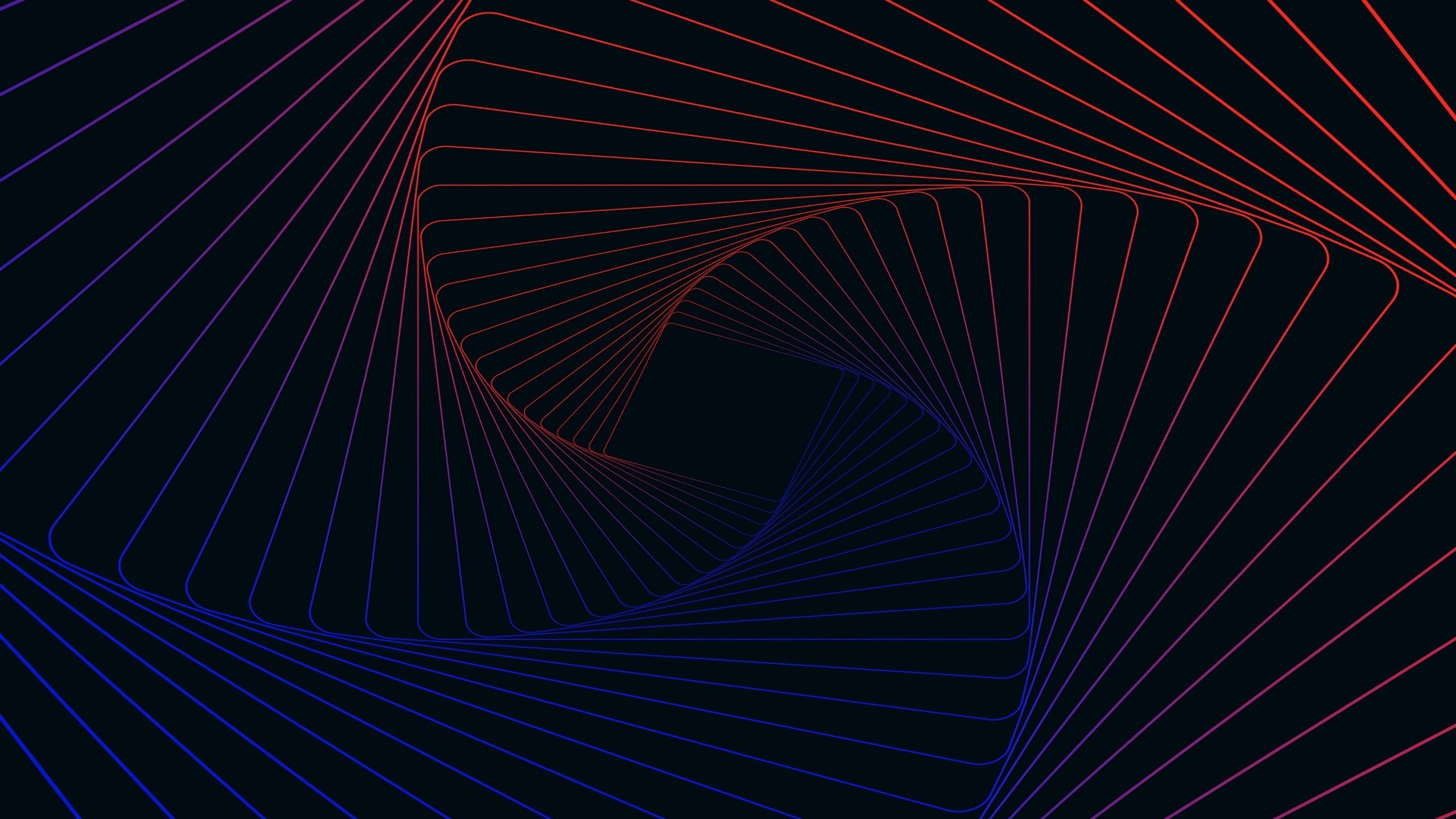 Descargar 2560x1440 rayas, oscuro, fondos de pantalla en espiral para iMac 27 pulgadas