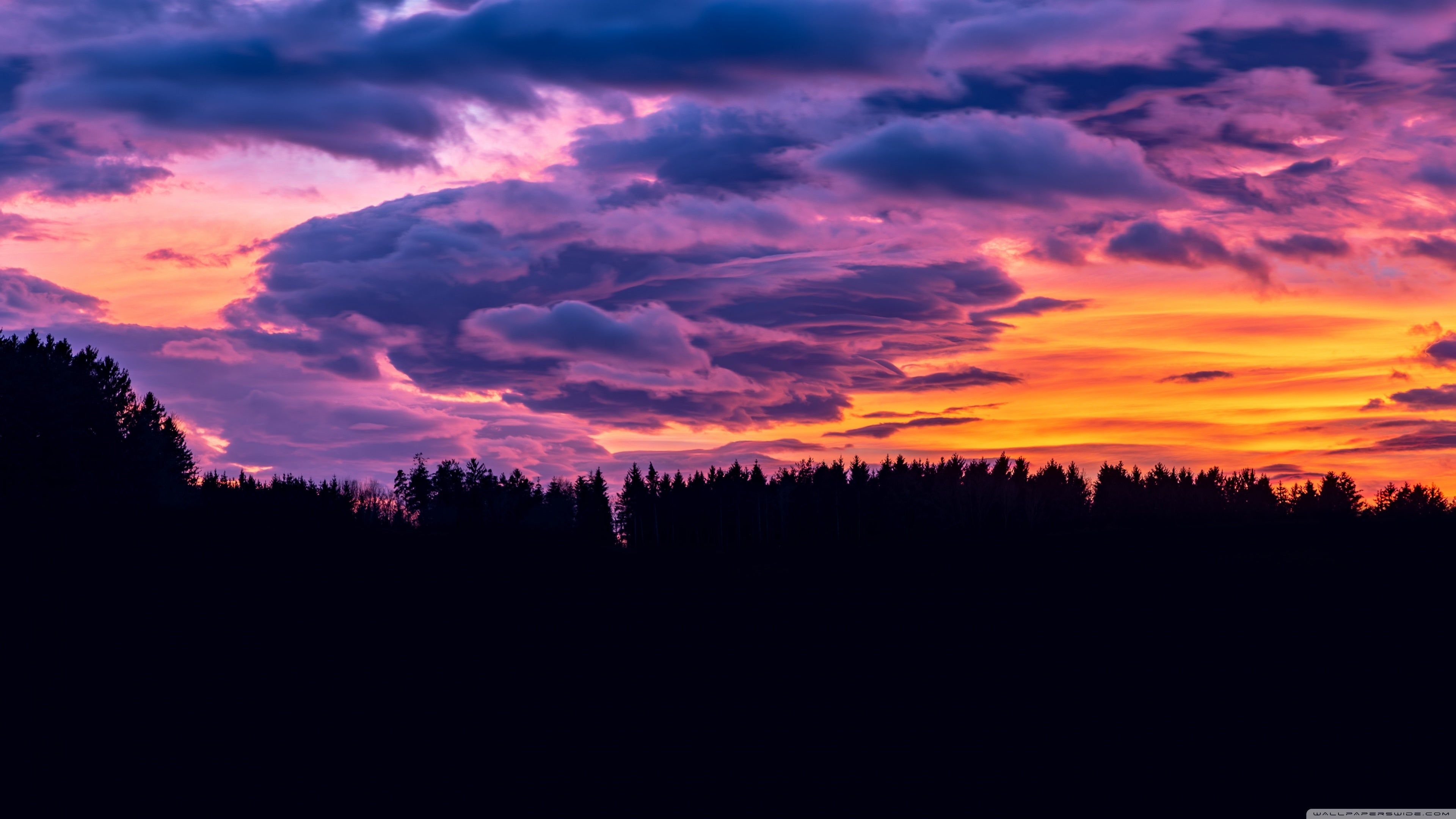 Beautiful Sky Clouds 4K fondo de pantalla