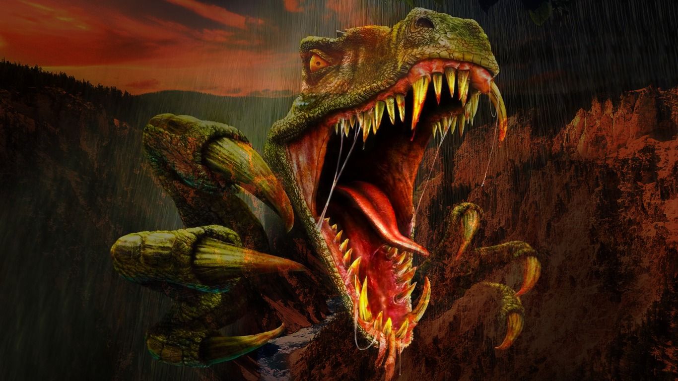 Descargar gratis Dinosaur HD Wallpaper Hd Wallpapers [1366x768] para