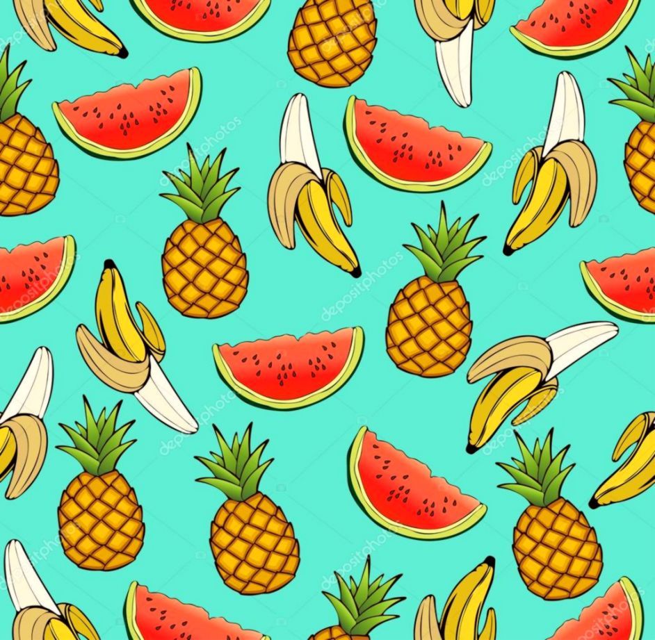 Frutas Wallpaper Cartoon | Este fondo de pantalla