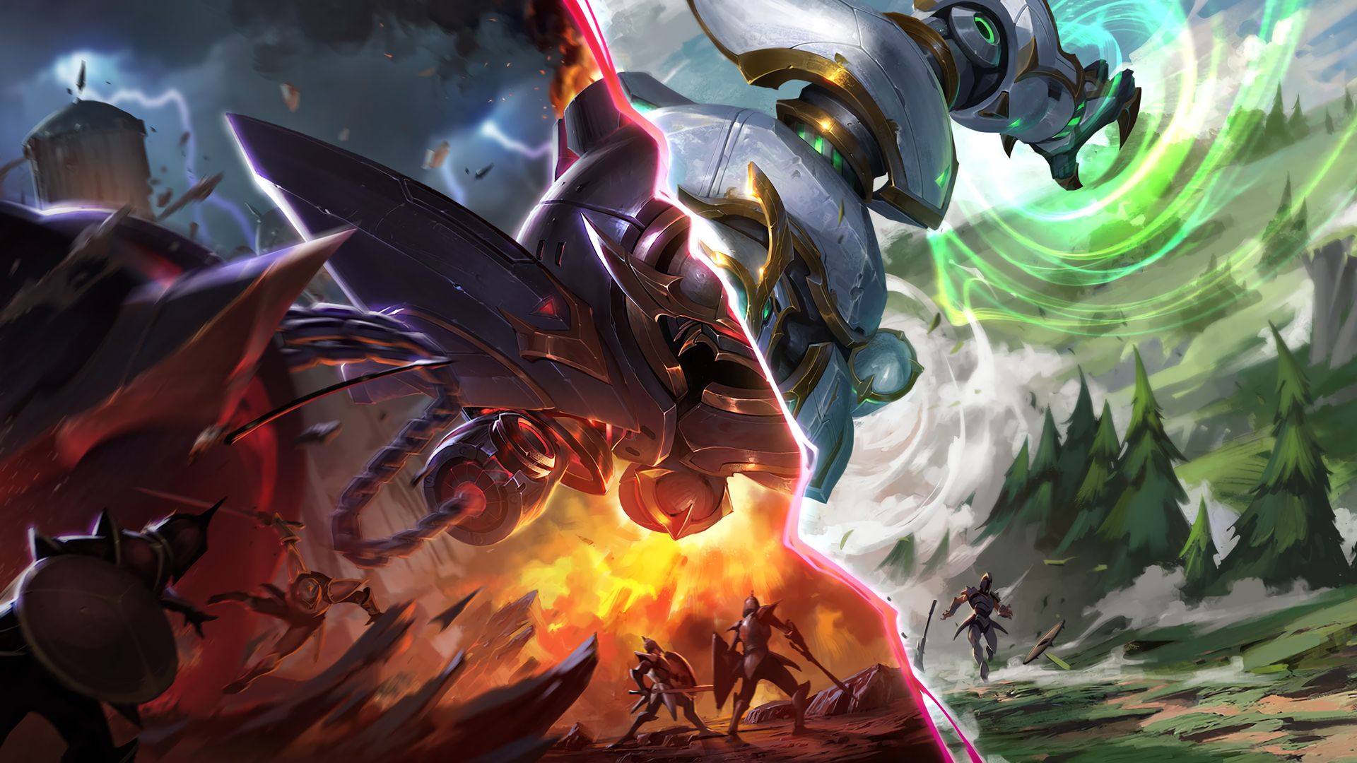 Blitzcrank - LoL Fondos de pantalla | HD Wallpapers & Artworks para League of