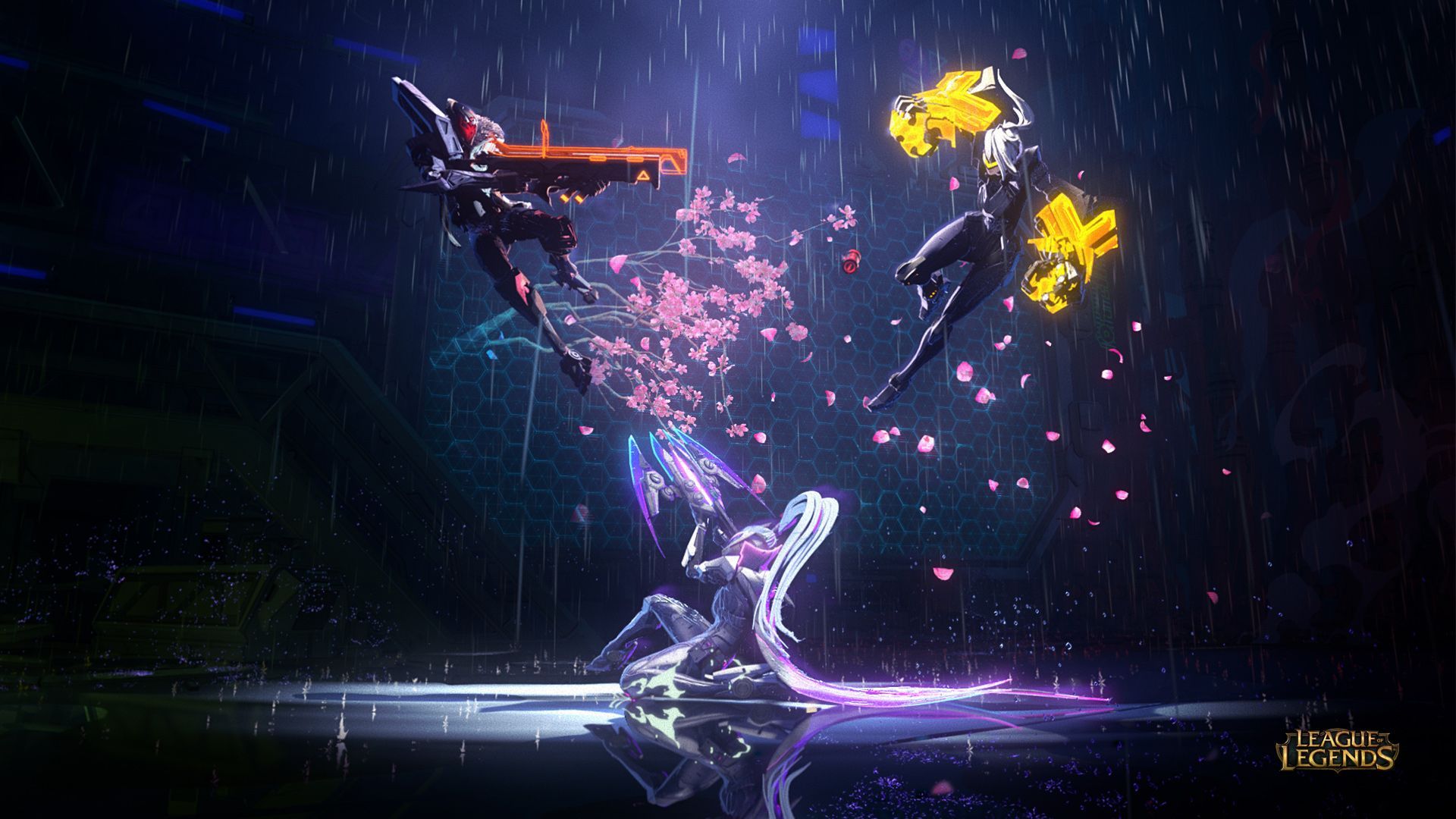 PROYECTO: Cazadores (Vayne, Vi y Jhin) | LoL Fondos de pantalla | Art en 2019