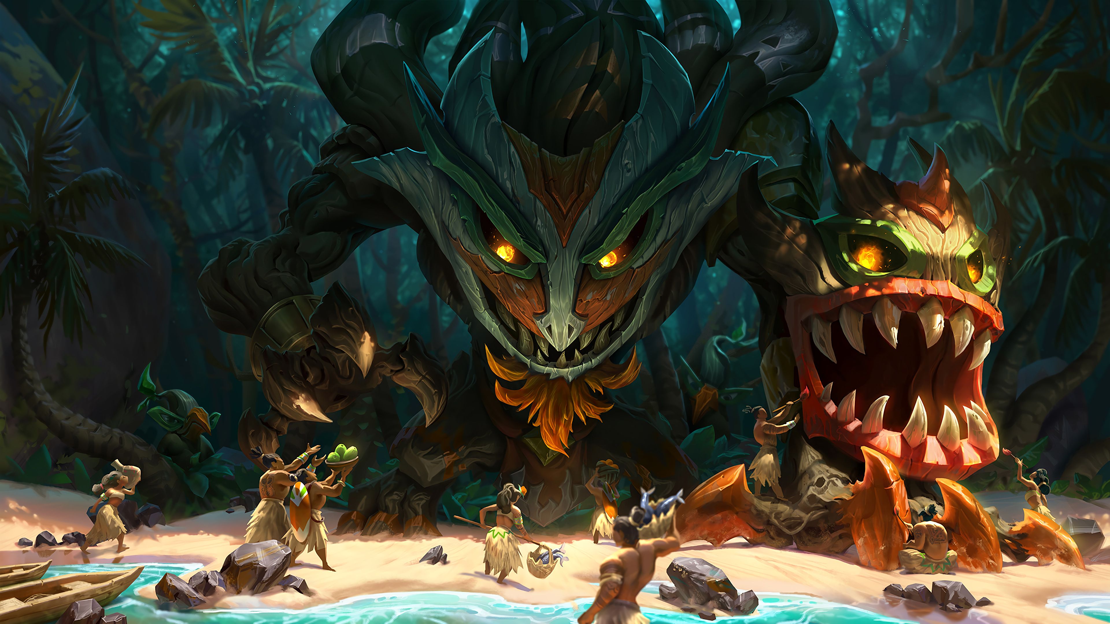 Maokai totémico | LoLWallpapers