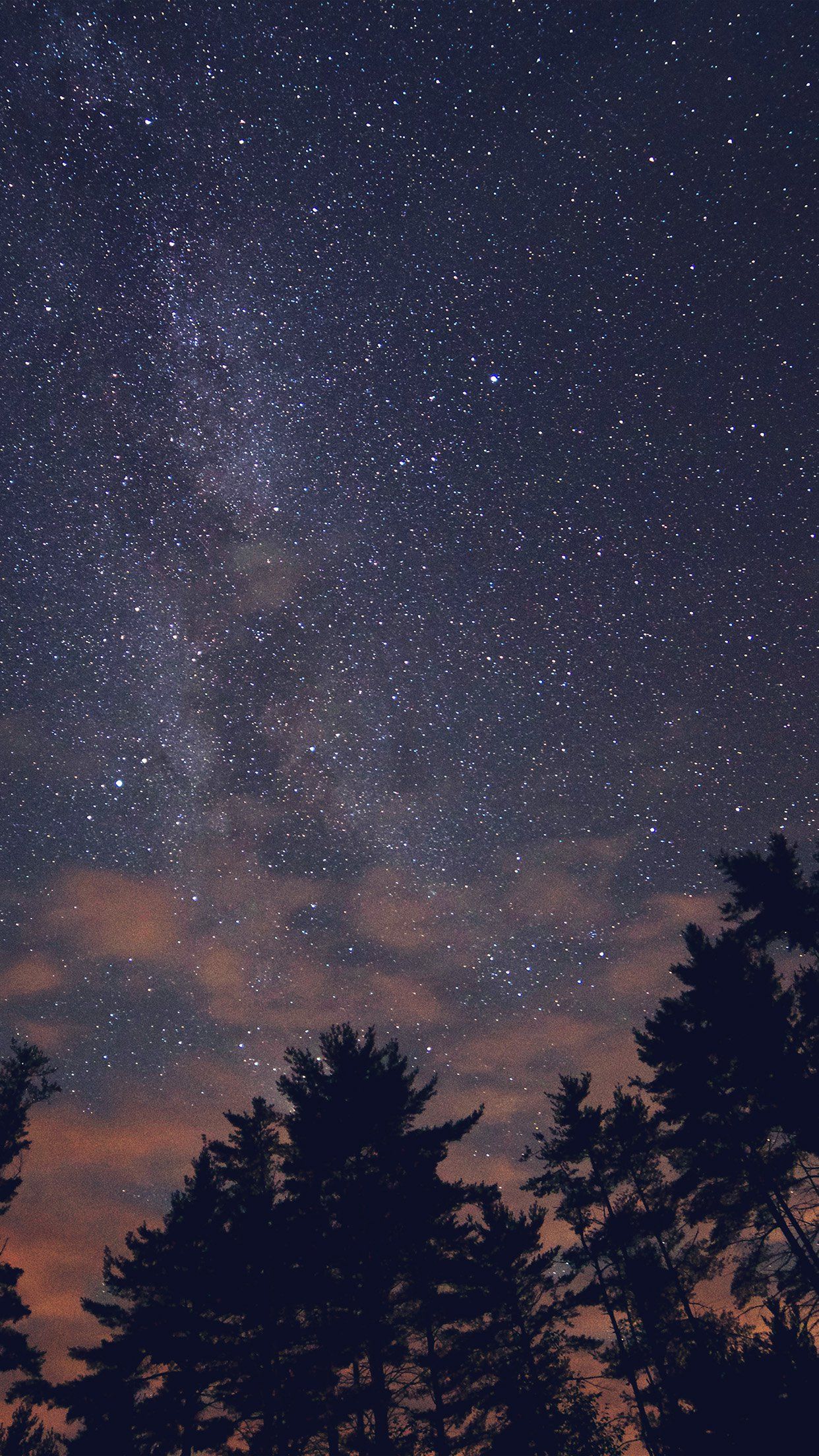 iPhone7papers.com | iPhone7 fondo de pantalla | nc78-night-sky-stars