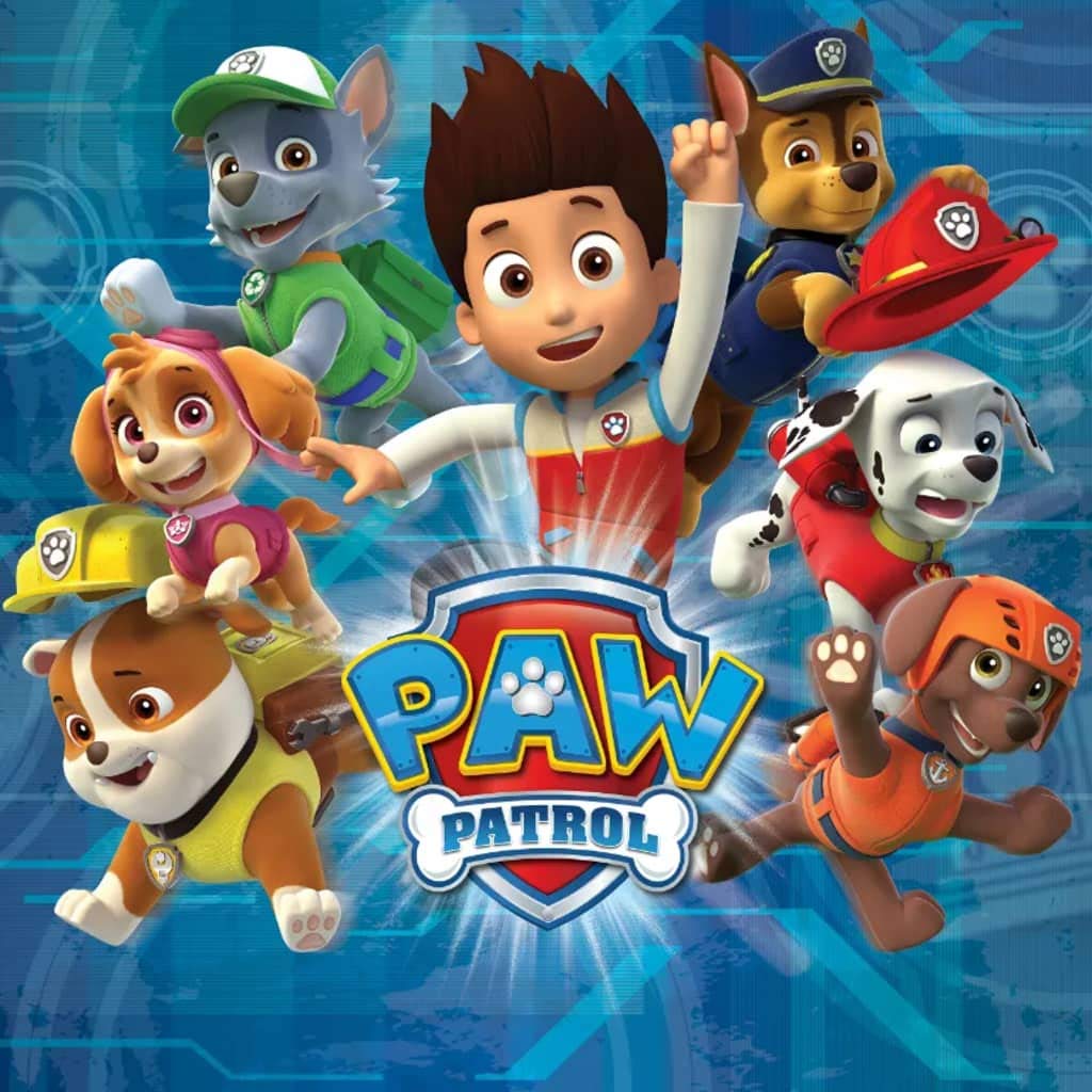 Walltastic Paw Patrol Wallpaper Mural, Papel, Multicolor, 52.5 x 7