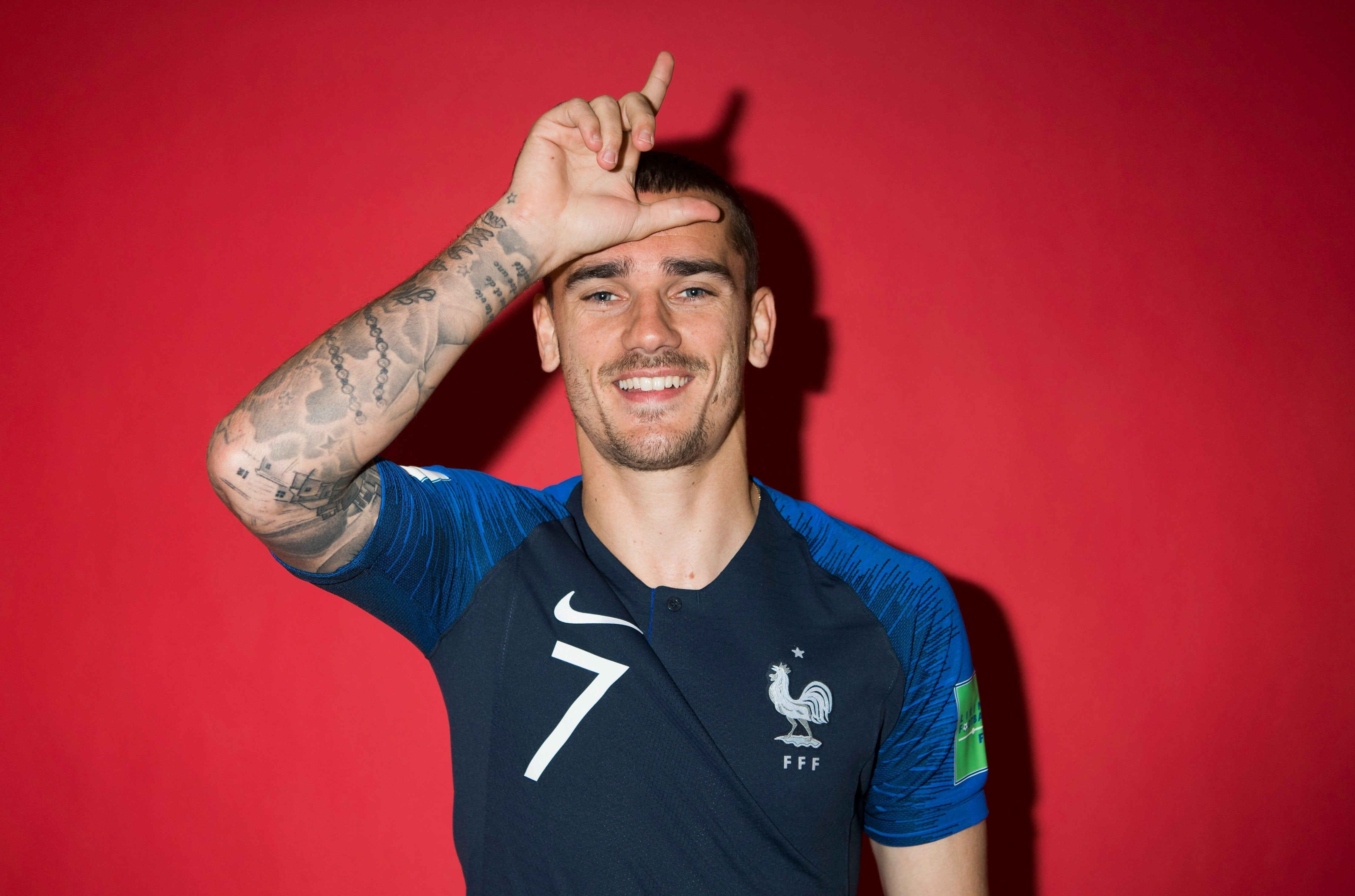 Antoine Griezmann, HD Sports, fondos de pantalla 4k, imágenes, fondos