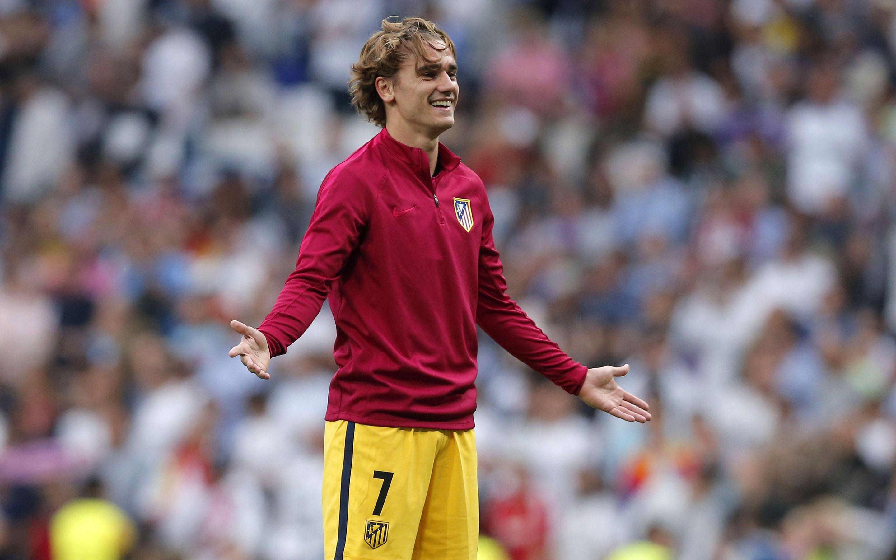 5062355 Atlético Madrid, Antoine Griezmann, Francés, Fondo de pantalla de fútbol