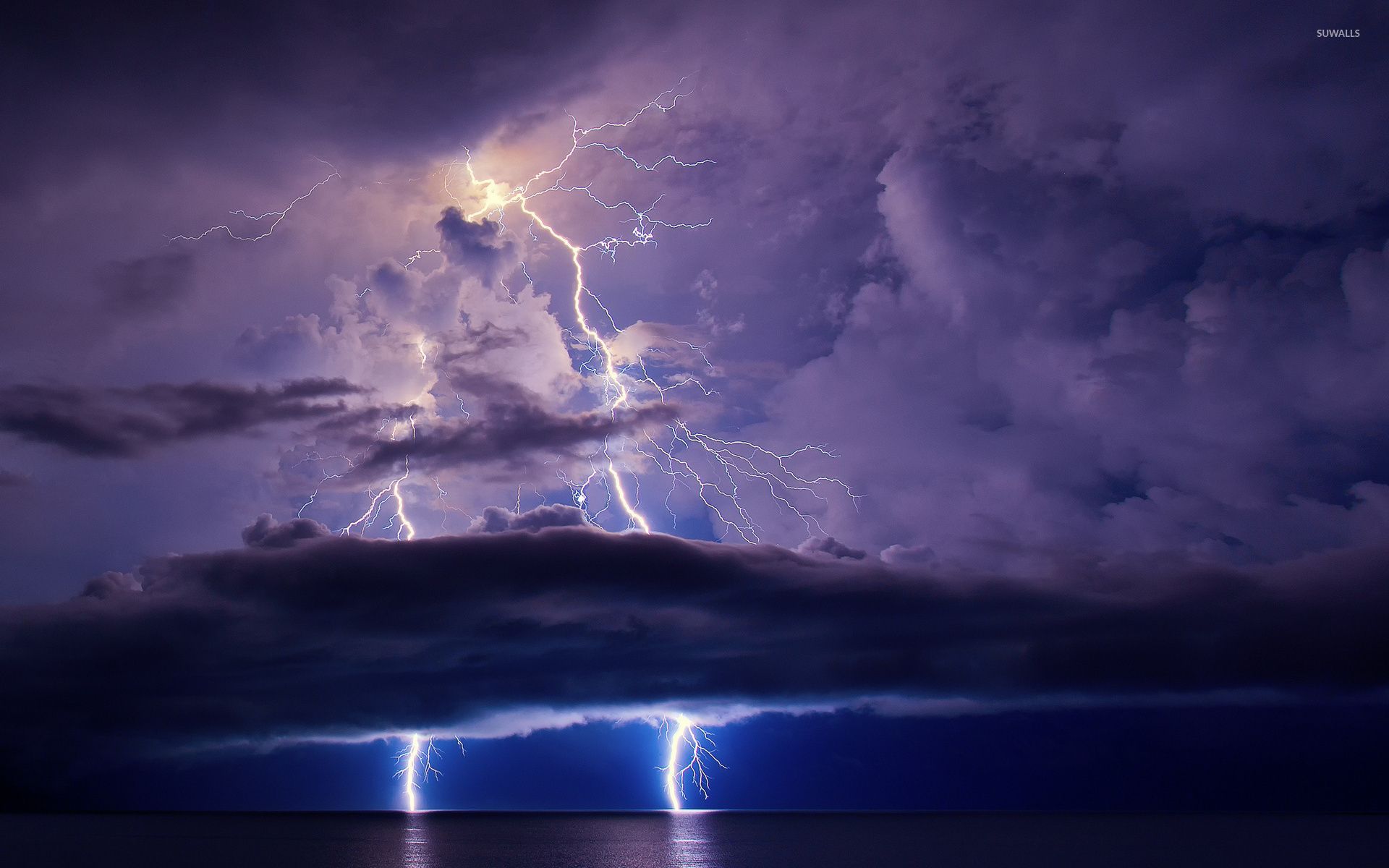 Más de 55 fondos de pantalla de Nubes de tormenta púrpura - Descarga