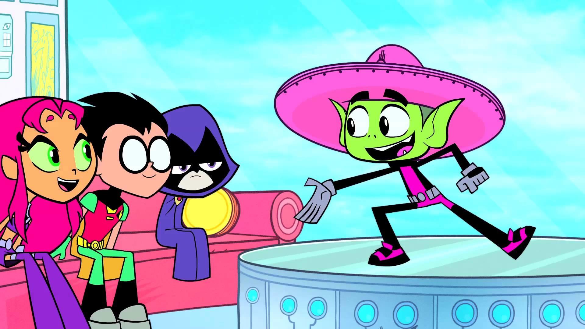 Teen Titans Go! Fondo de pantalla HD Descargar