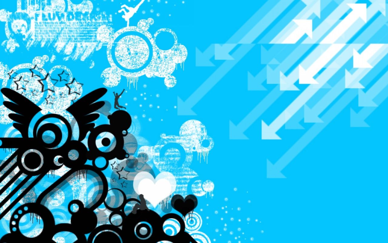 Fondos de pantalla de vectores azules | Vector azul fotos gratis