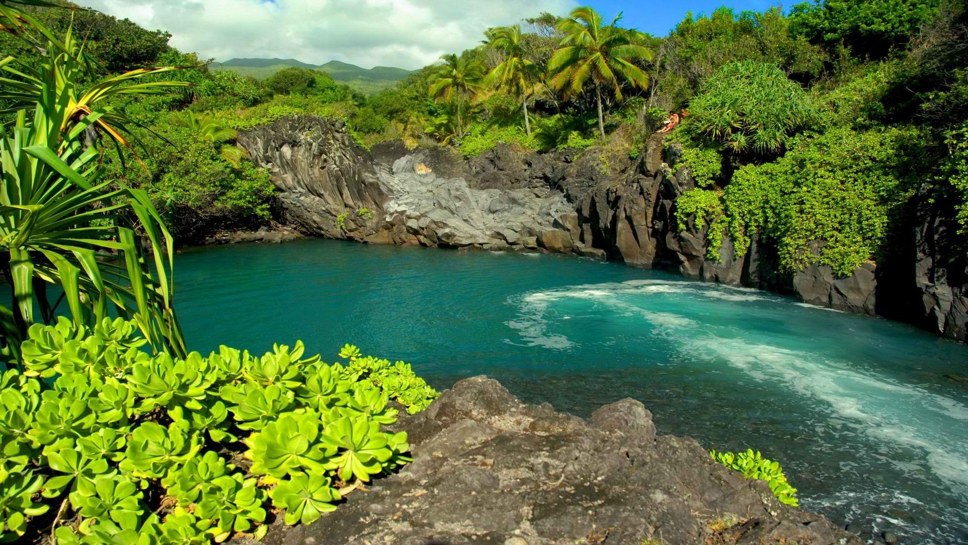 33+] Hawaii HD fondo de pantalla 1920x1080