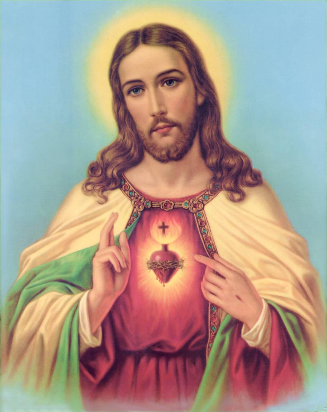5e6mzj2 sagrado corazón de jesús fondo de pantalla - Jesus Photo (40242110