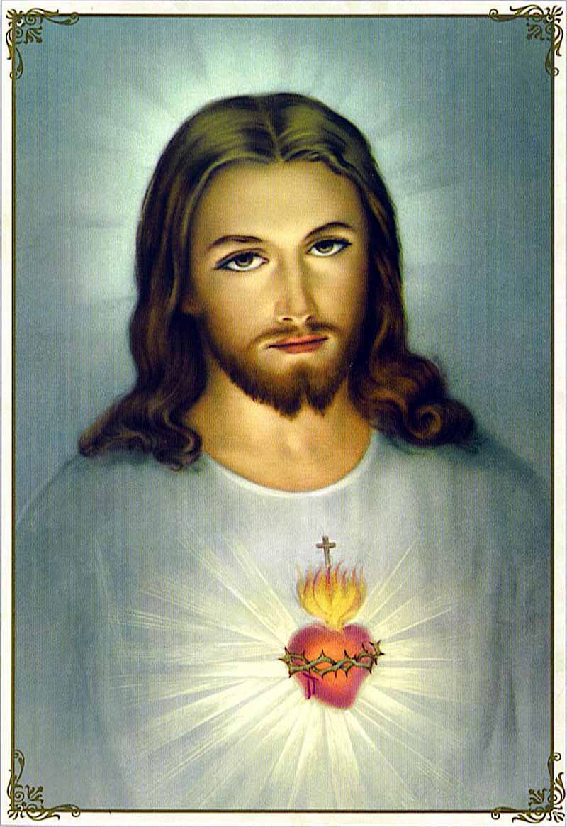 Fondo de pantalla de Sagrado Corazón de Jesús 800x1166