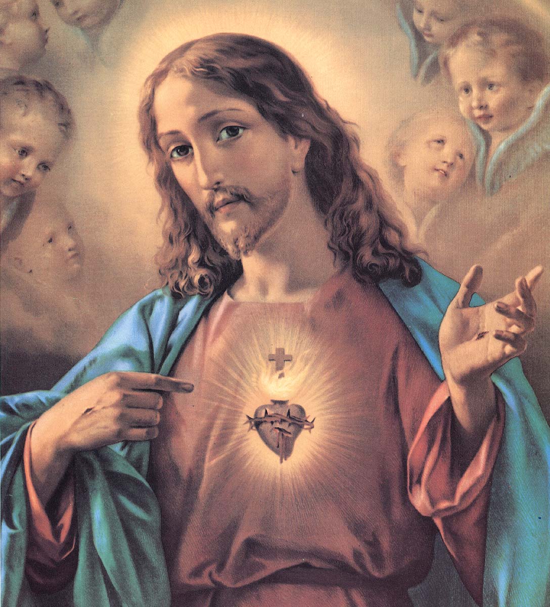 Fondos de pantalla del Sagrado Corazón de Jesús - Cueva Wallpaper