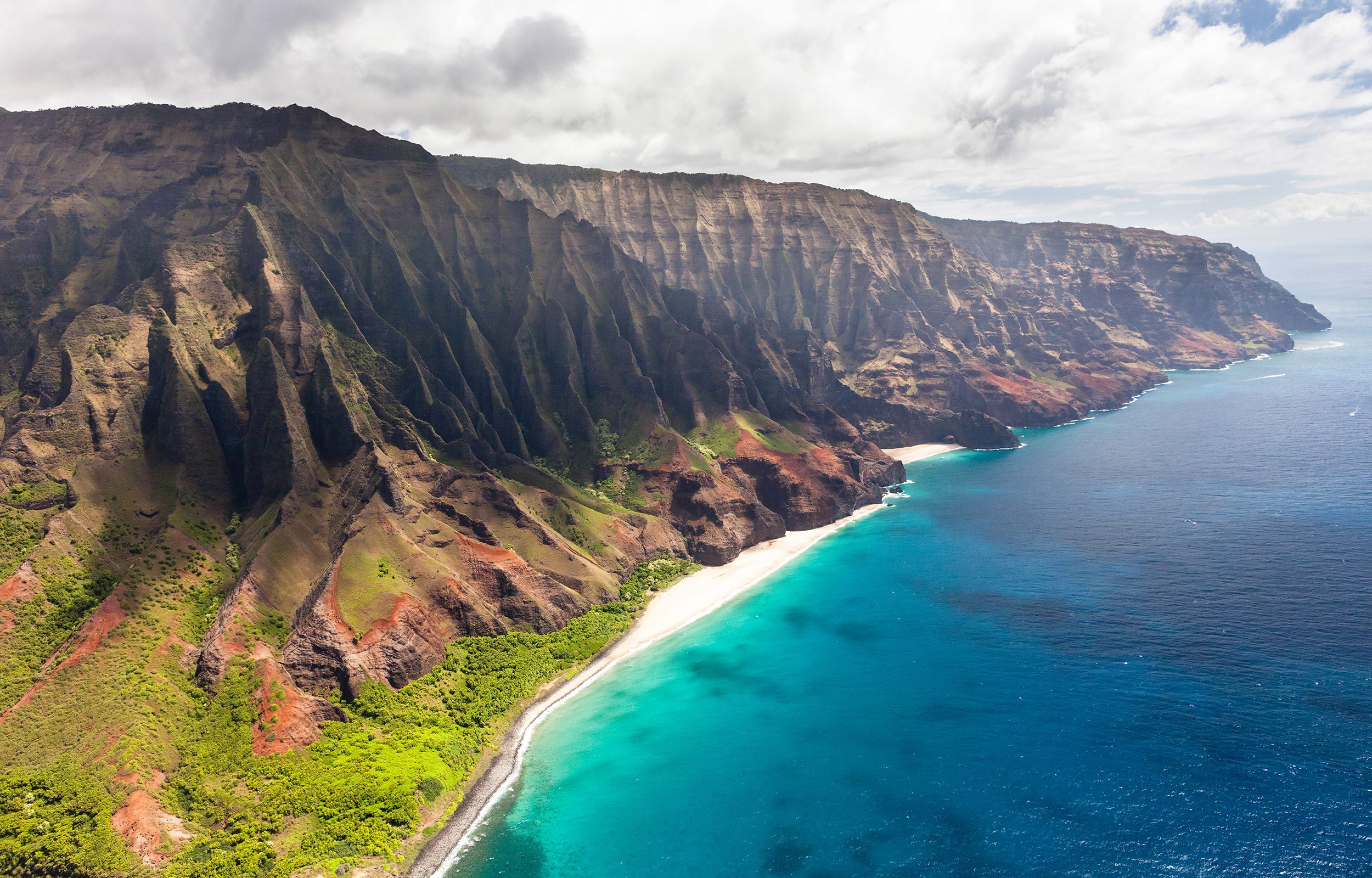 Fondo de pantalla diario: Costa de Na Pali, Hawaii | Me gusta perder mi tiempo