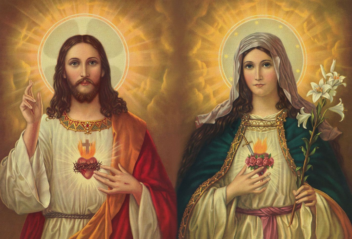 Jesus And Mary Wallpaper (30+), Encuentra fondos de pantalla HD gratis