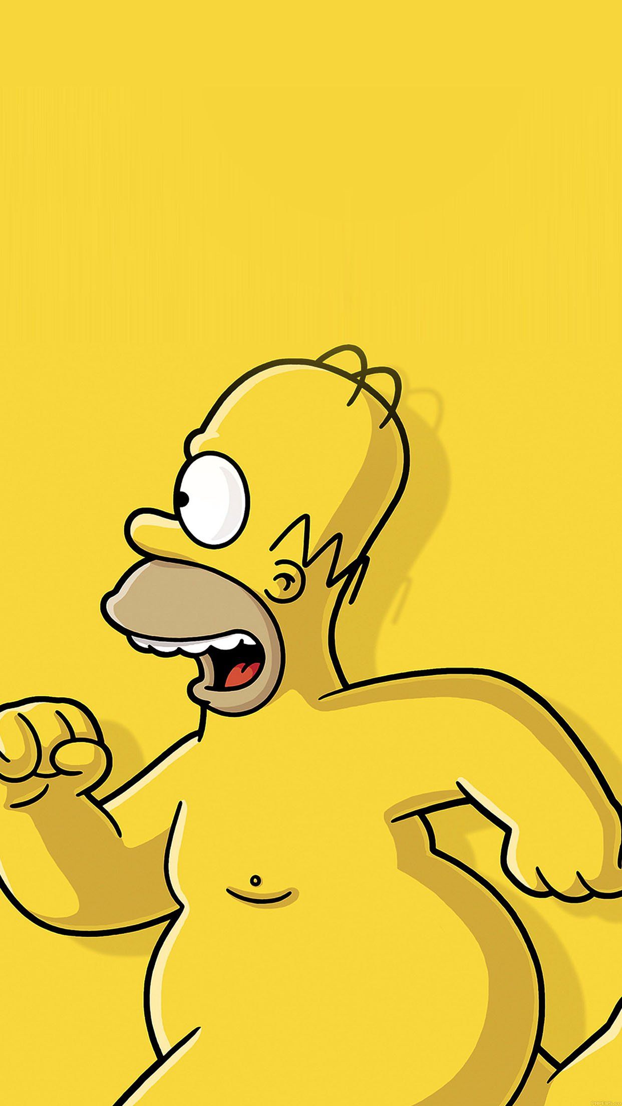 iPhone7papers - ab22-wallpaper-catch-homer-if-you-can-homer-simpsons