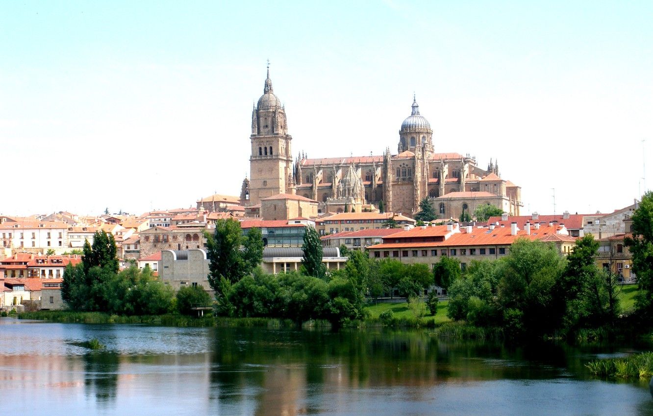 Fondo de pantalla de paisaje, ciudad, ciudad, castillo, España, paisaje, España