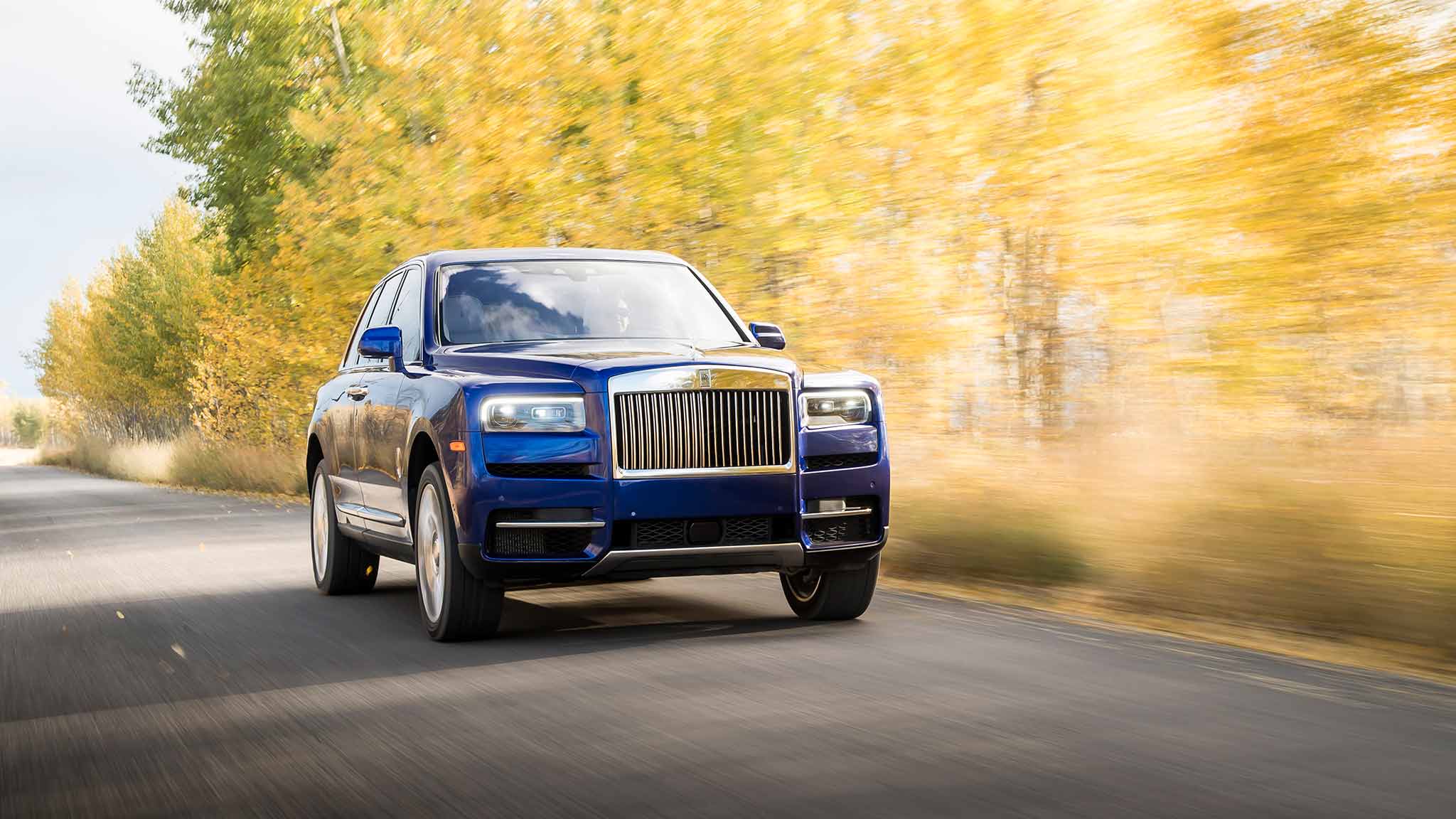 2019 Rolls-Royce Cullinan (Color: Salamanca Blue) Fondos de pantalla frontales