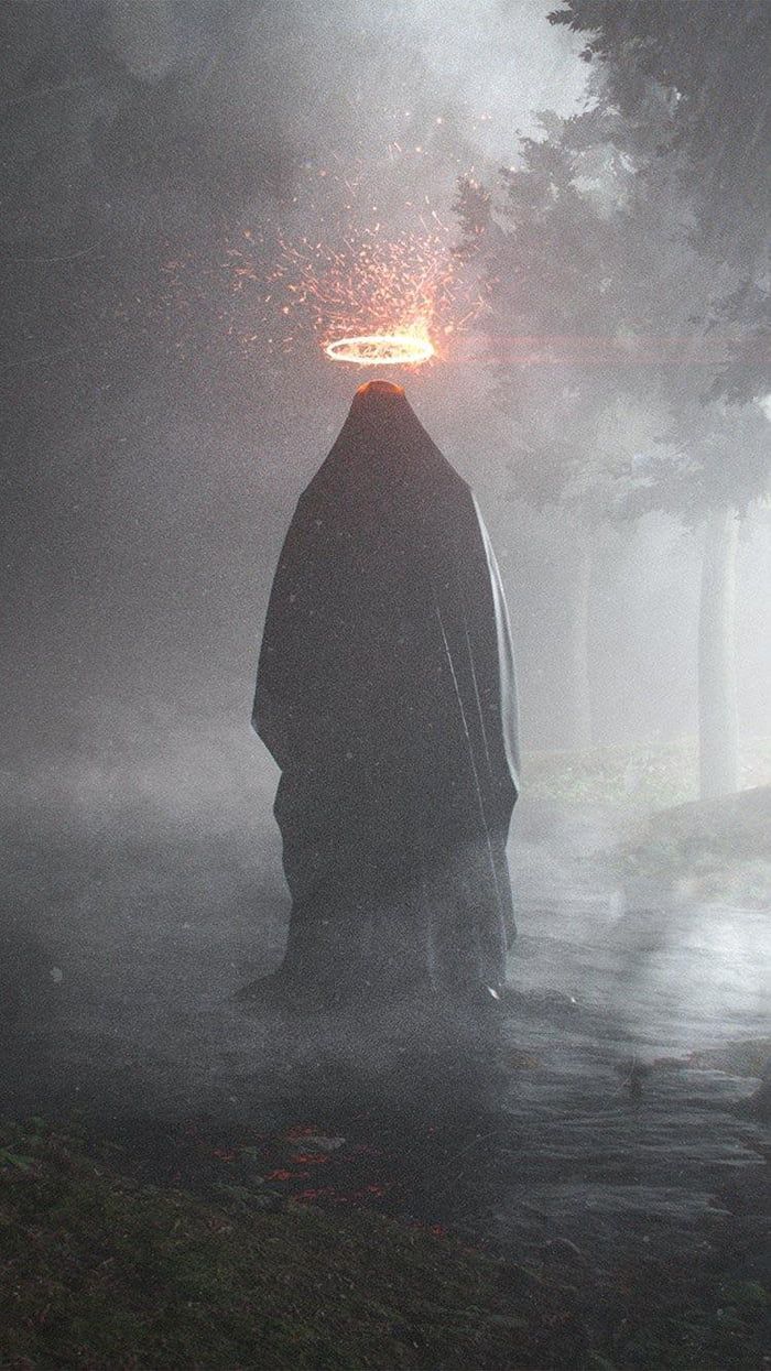Demgel? en 2019 | inspo | Scary art, Dark wallpaper iphone, Scary