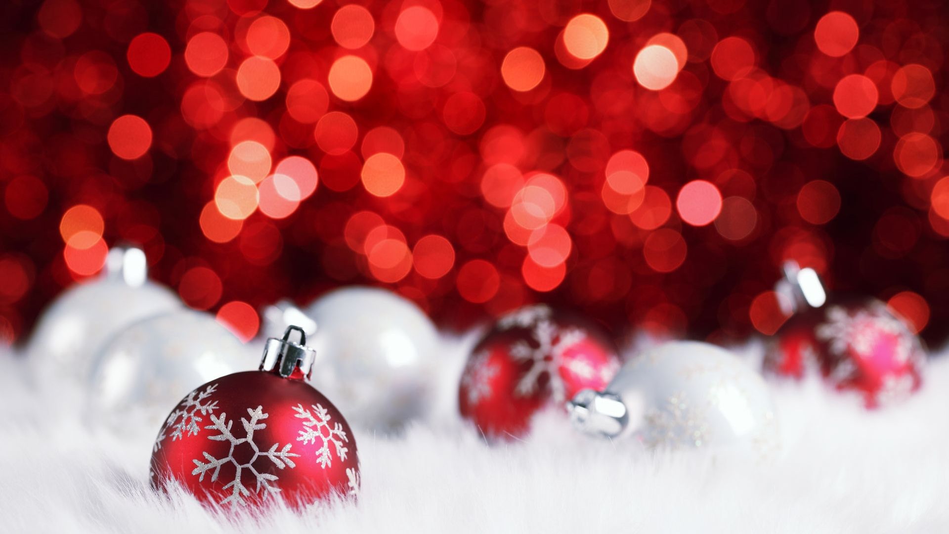 Red Balls Christmas Wallpaper - Fondos de pantalla HD