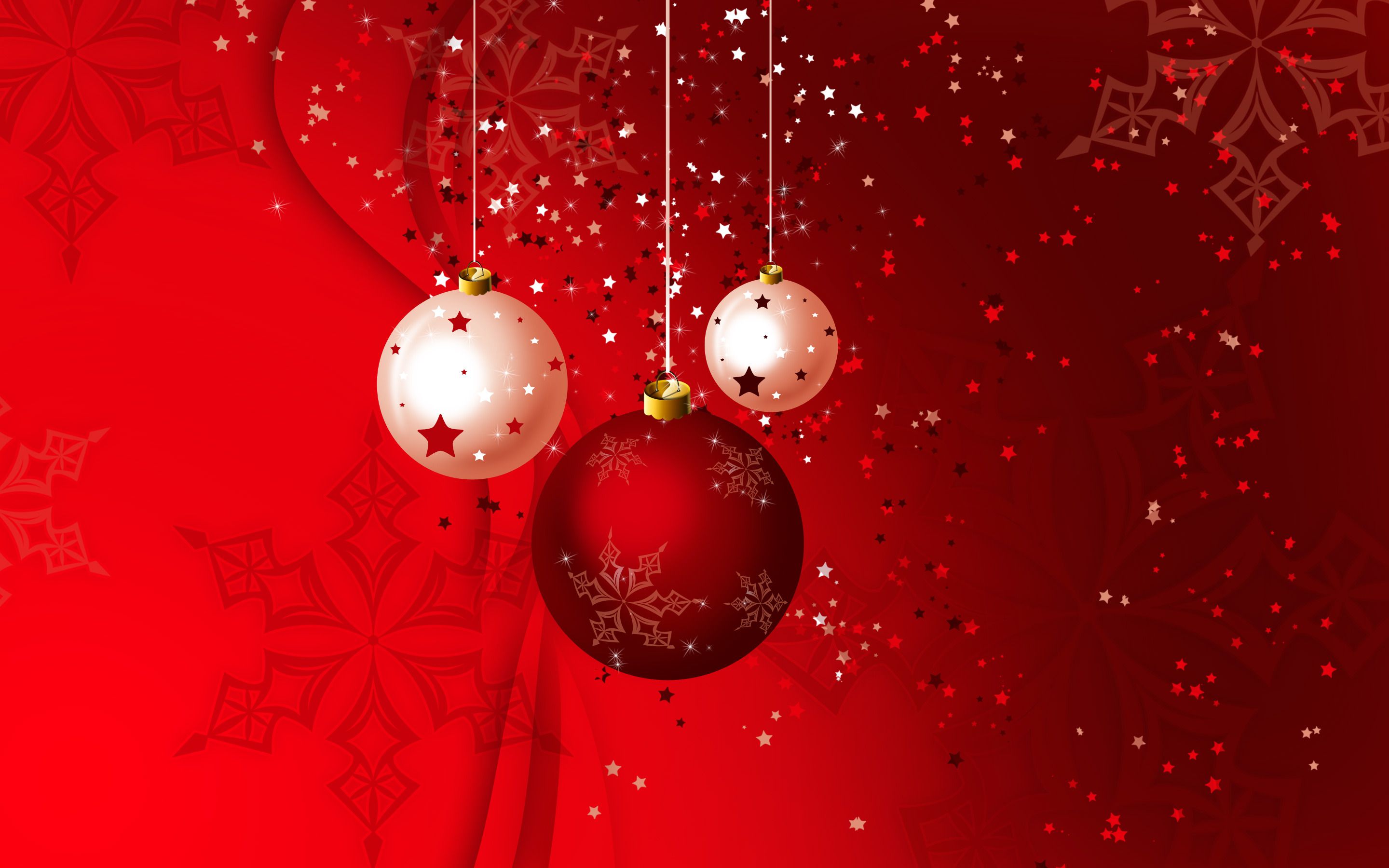 35 estrellas en imágenes de fondo de Navidad, tarjetas o Navidad - rojo Full Hd