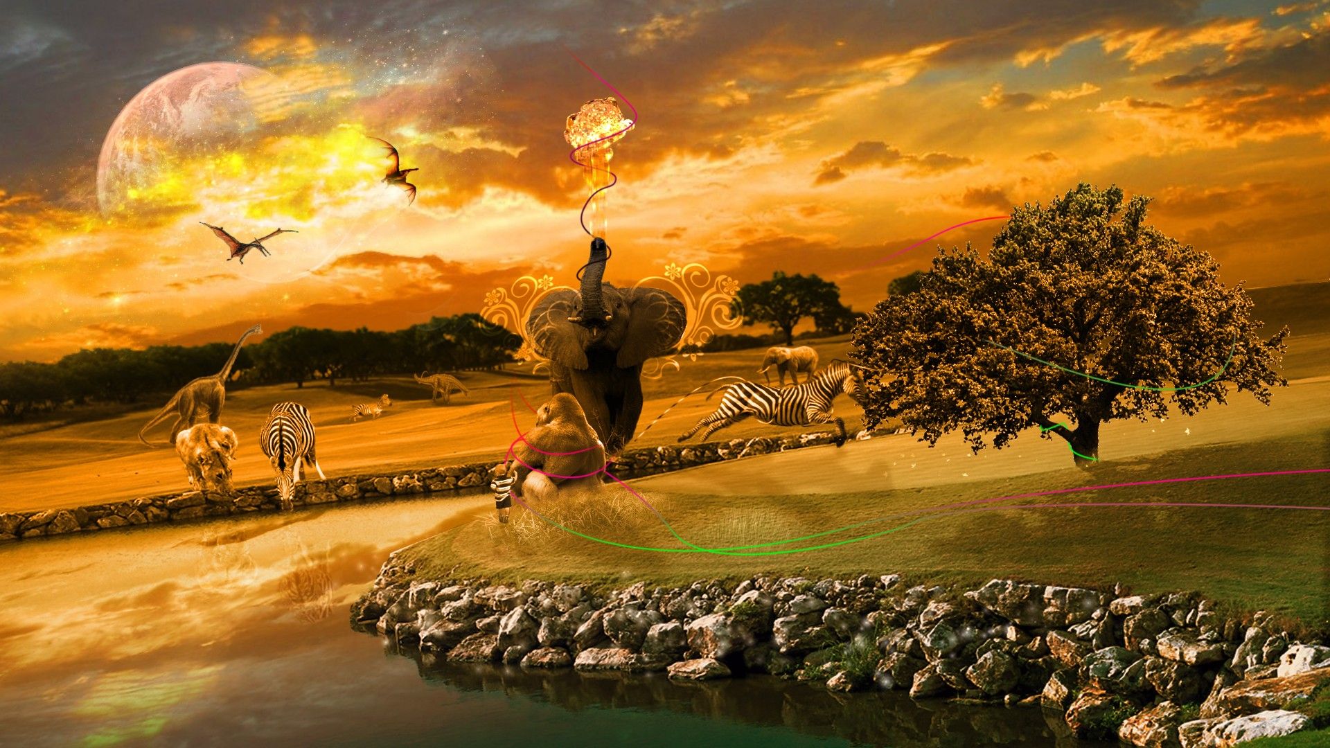 47+] Fondo de pantalla africano para computadora