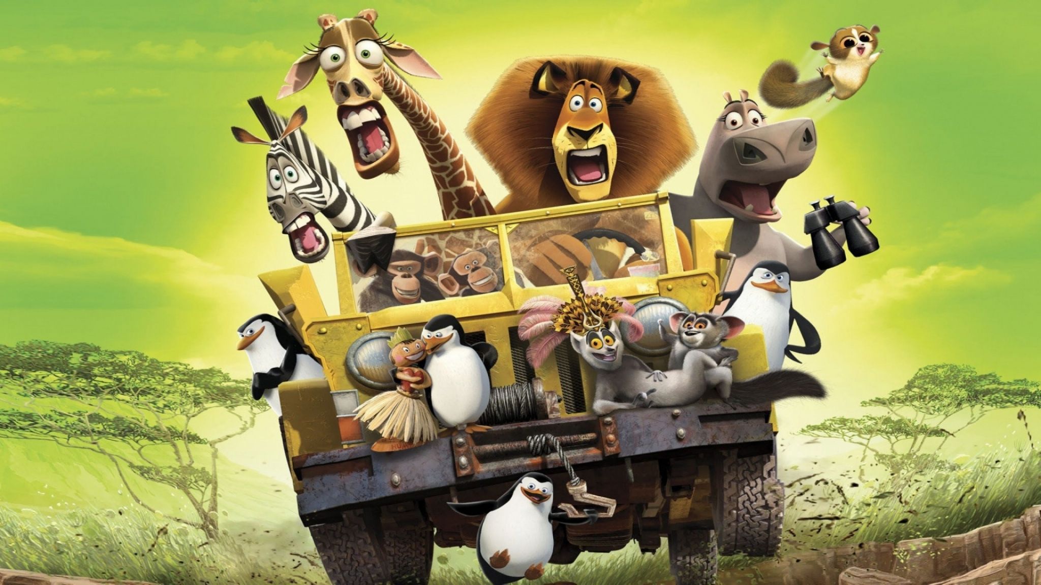 13 Madagascar: Escape 2 Africa Fondos de pantalla HD | Imágenes de fondo