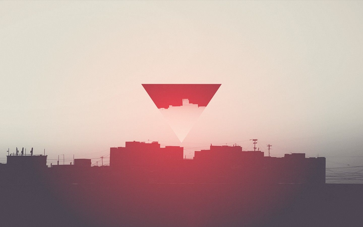 Fotografía inconformista, Minimalismo, Triángulo, Fondos de ciudad HD