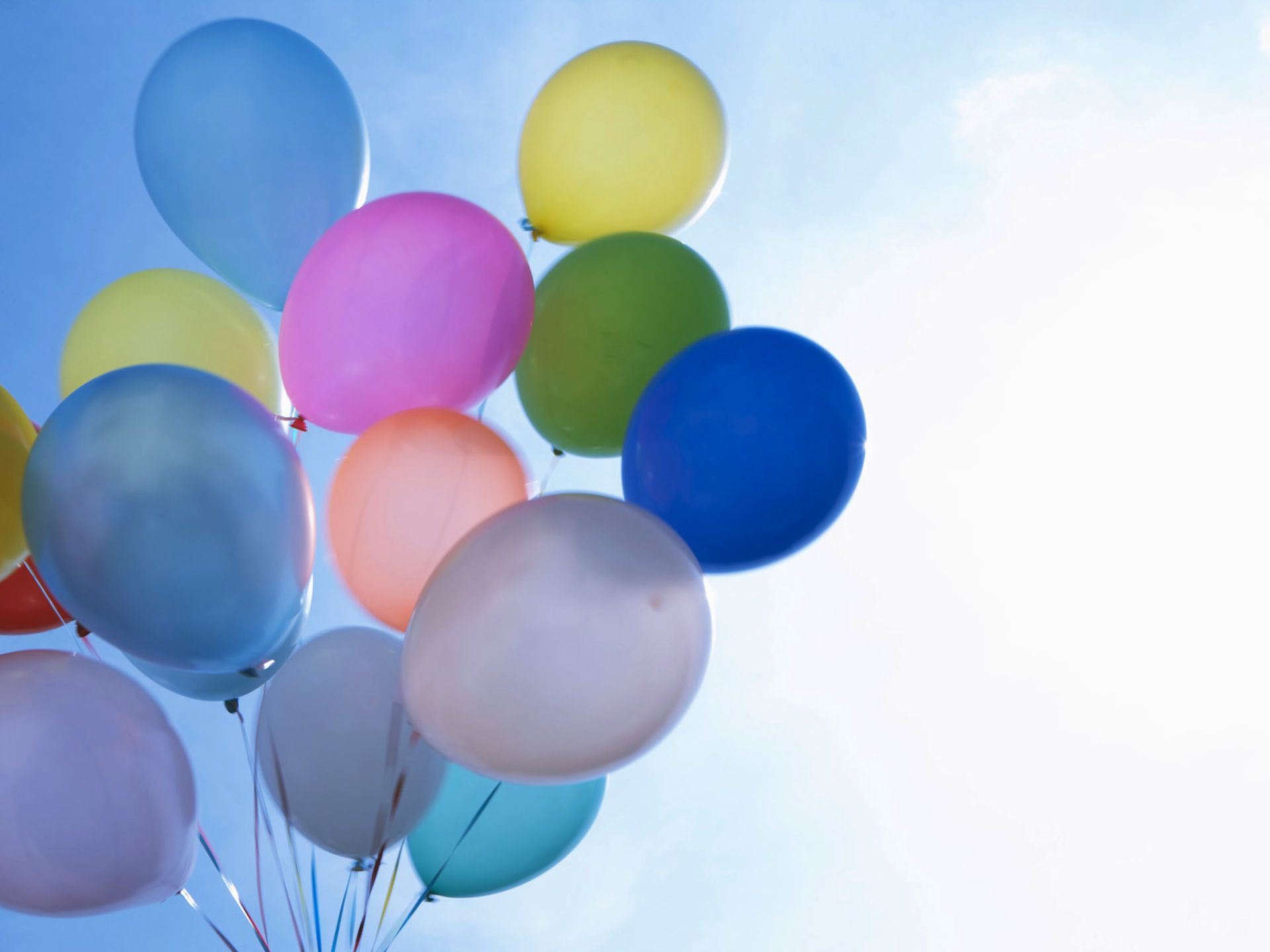New Year Balloons HD Fondo de pantalla 27251 - Baltana