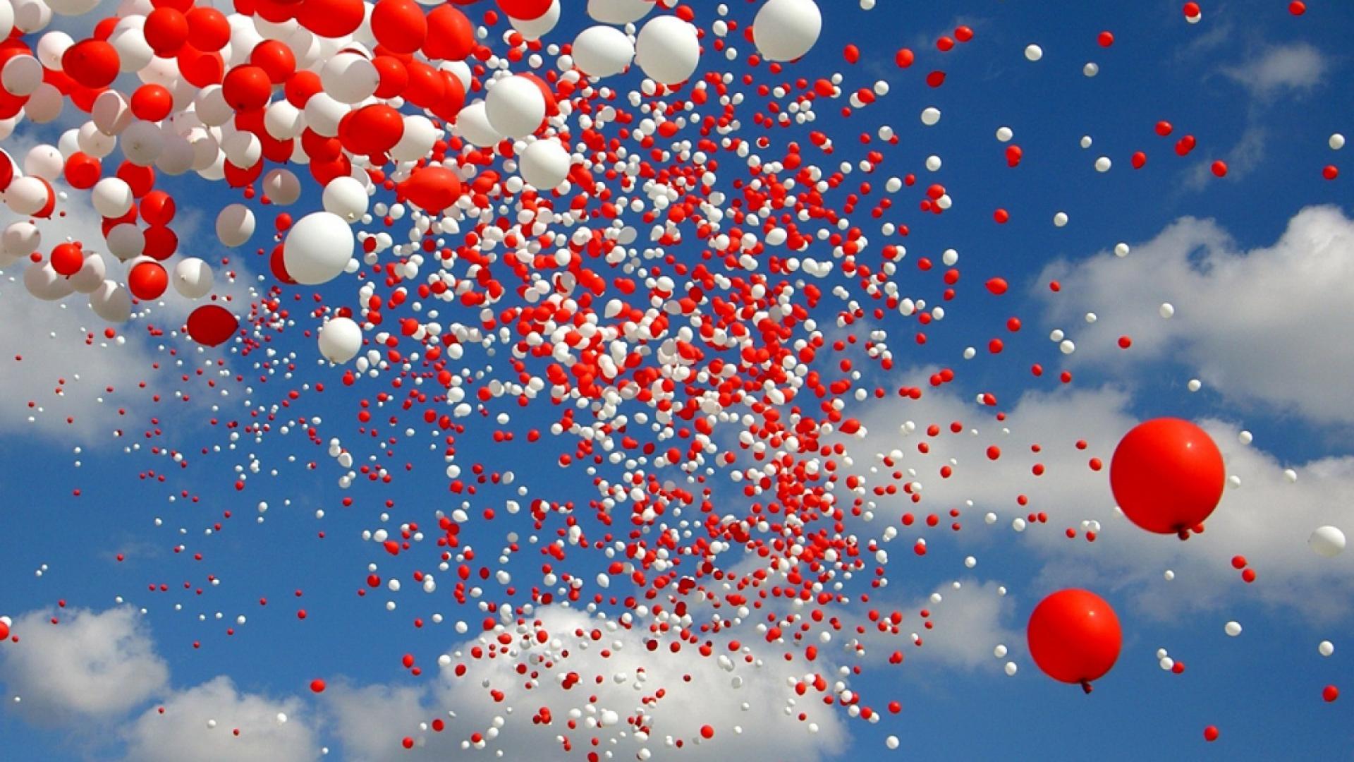 Fondo de pantalla de globos 1920x1080