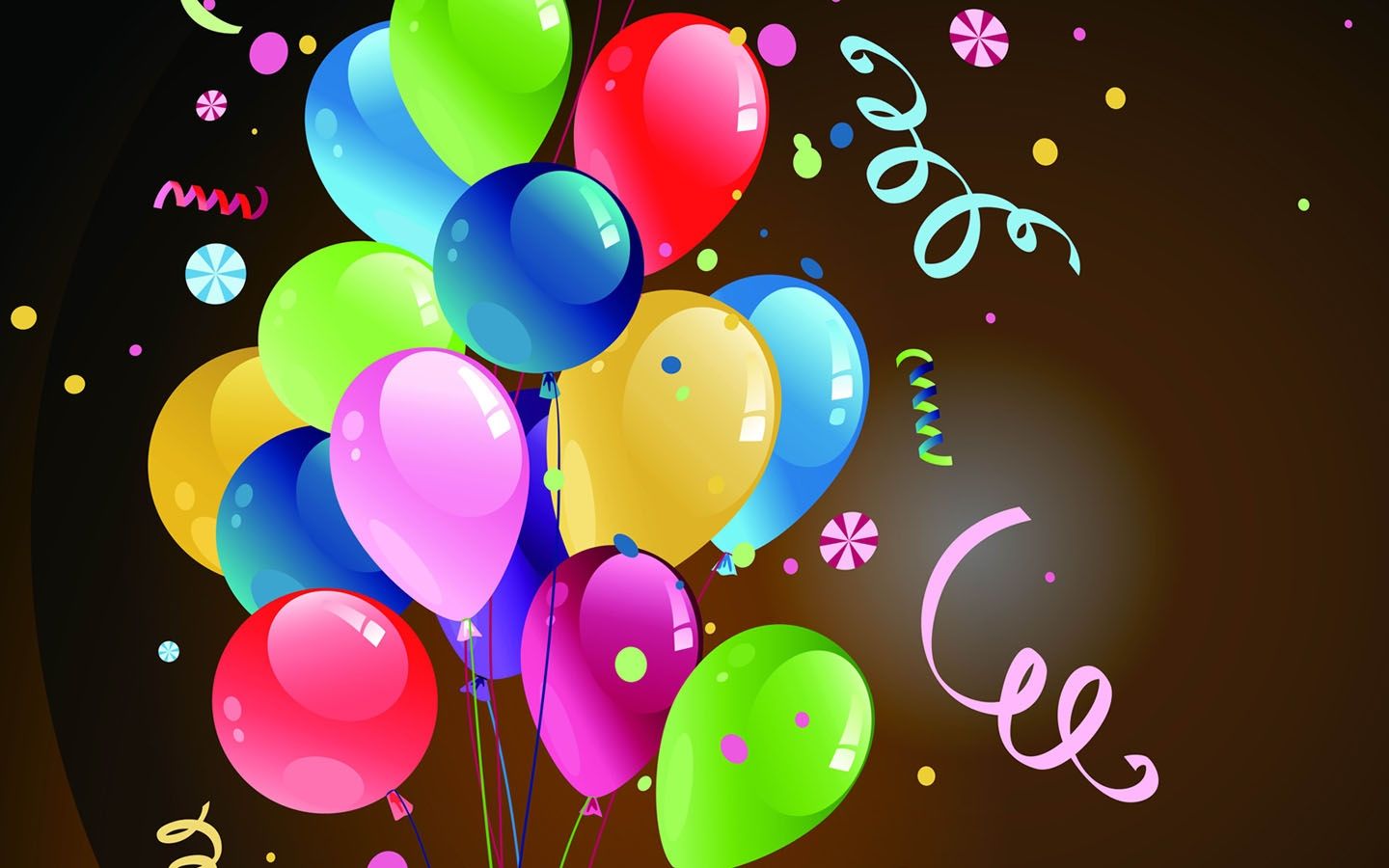 Fondos de pantalla de globos de vacaciones