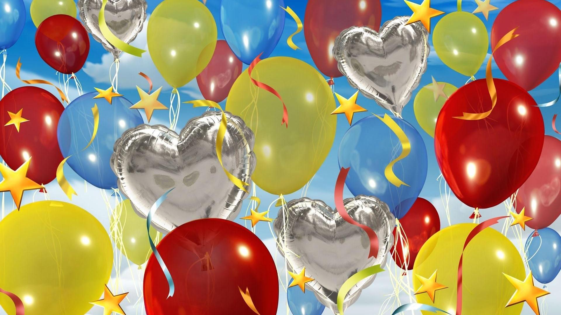 Fondo de pantalla de globos 1920x1080