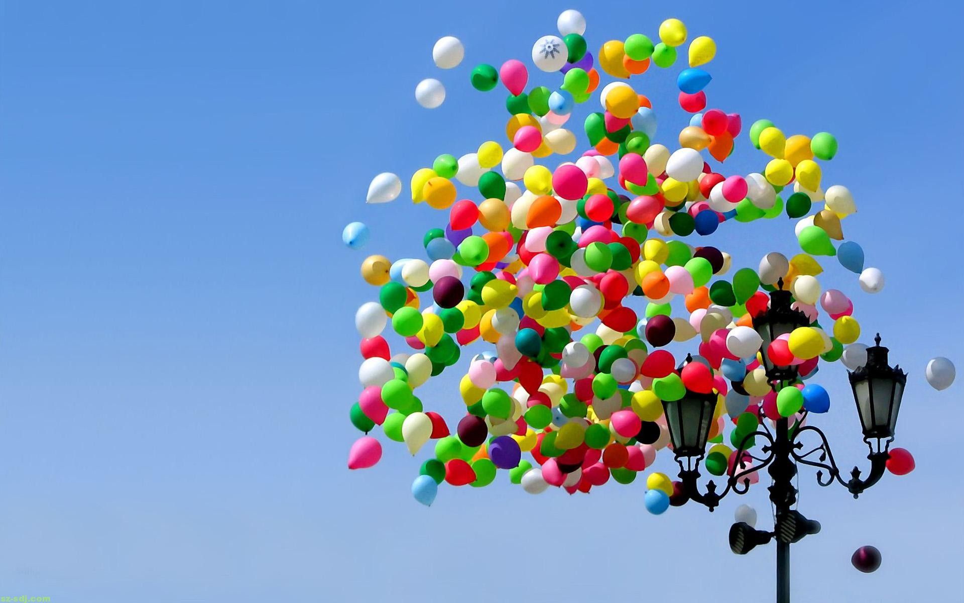 Colorido, Globos, Ancho, Escritorio, Fondo, Alta, Definición